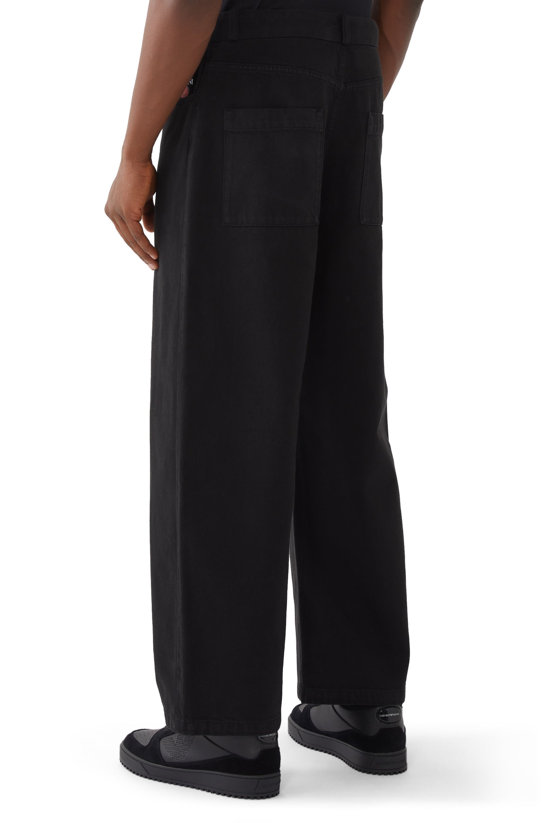 Mon Amour Bull Denim Baggy Pants