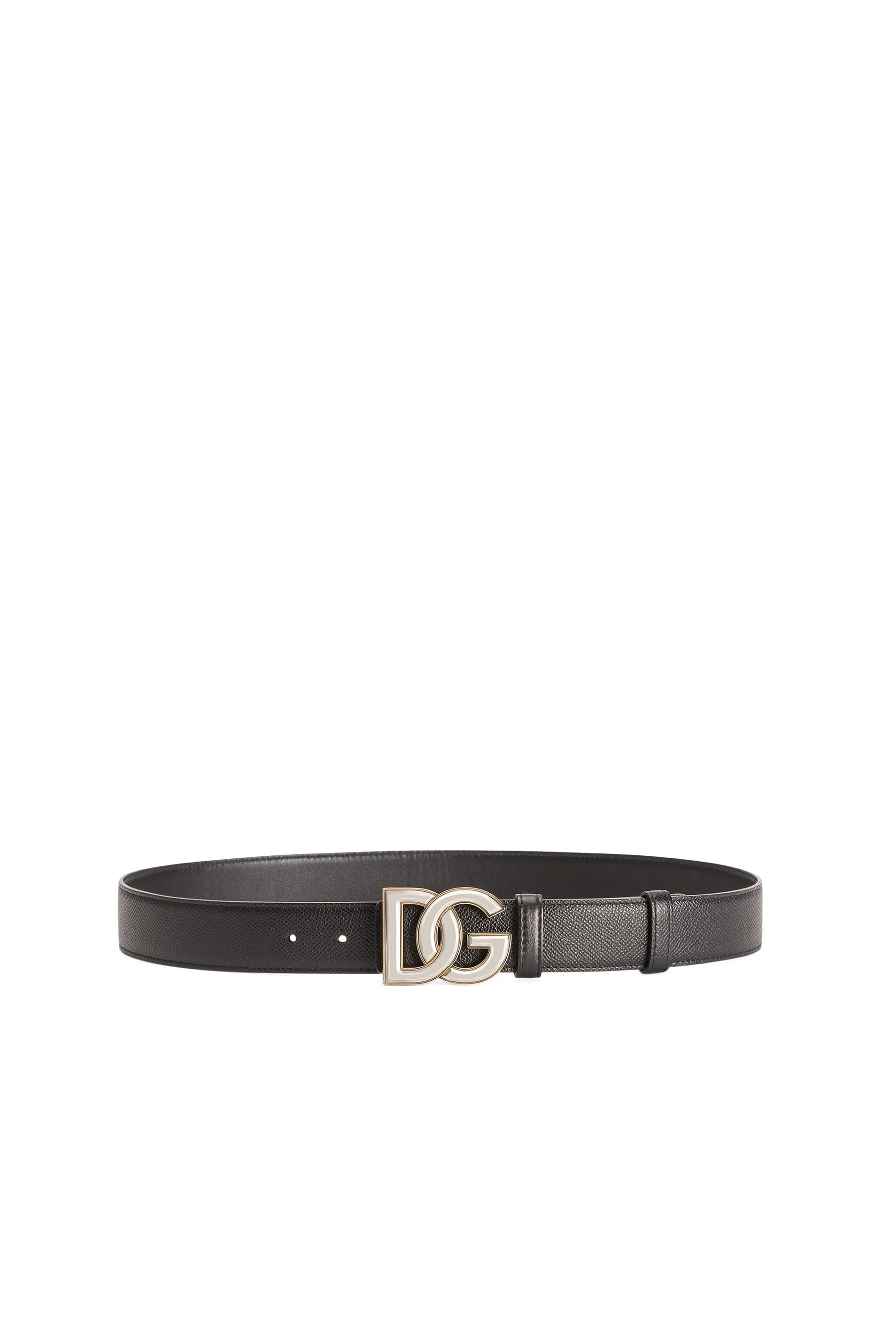 DG Logo Alpine Calfskin Belt