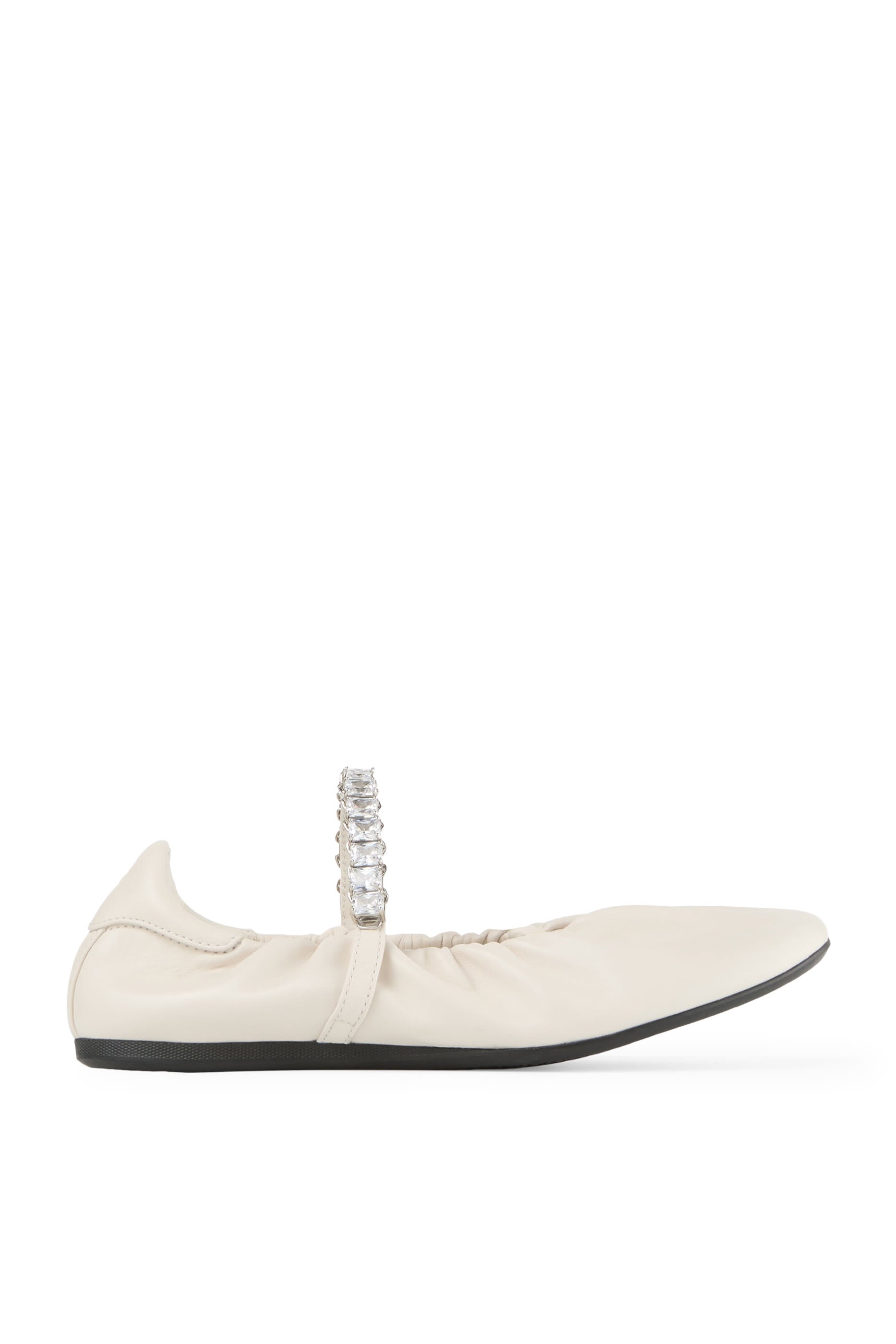 Jade Ballerina Flats