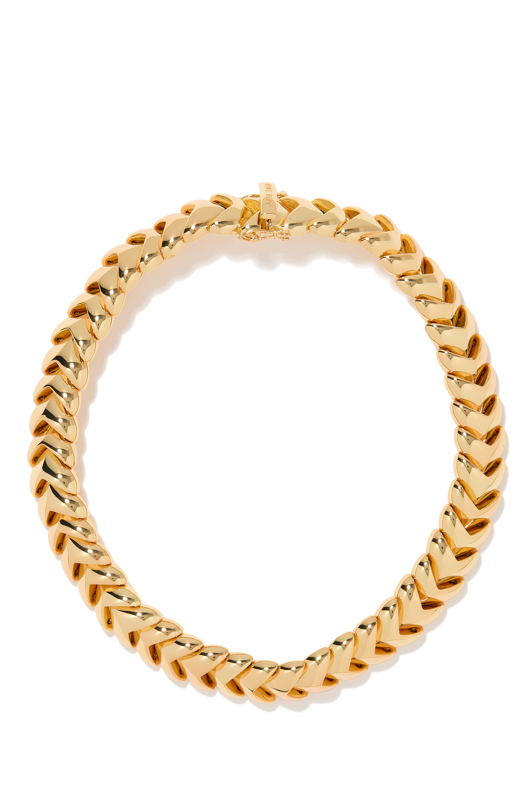 Layered Heart Chain Necklace