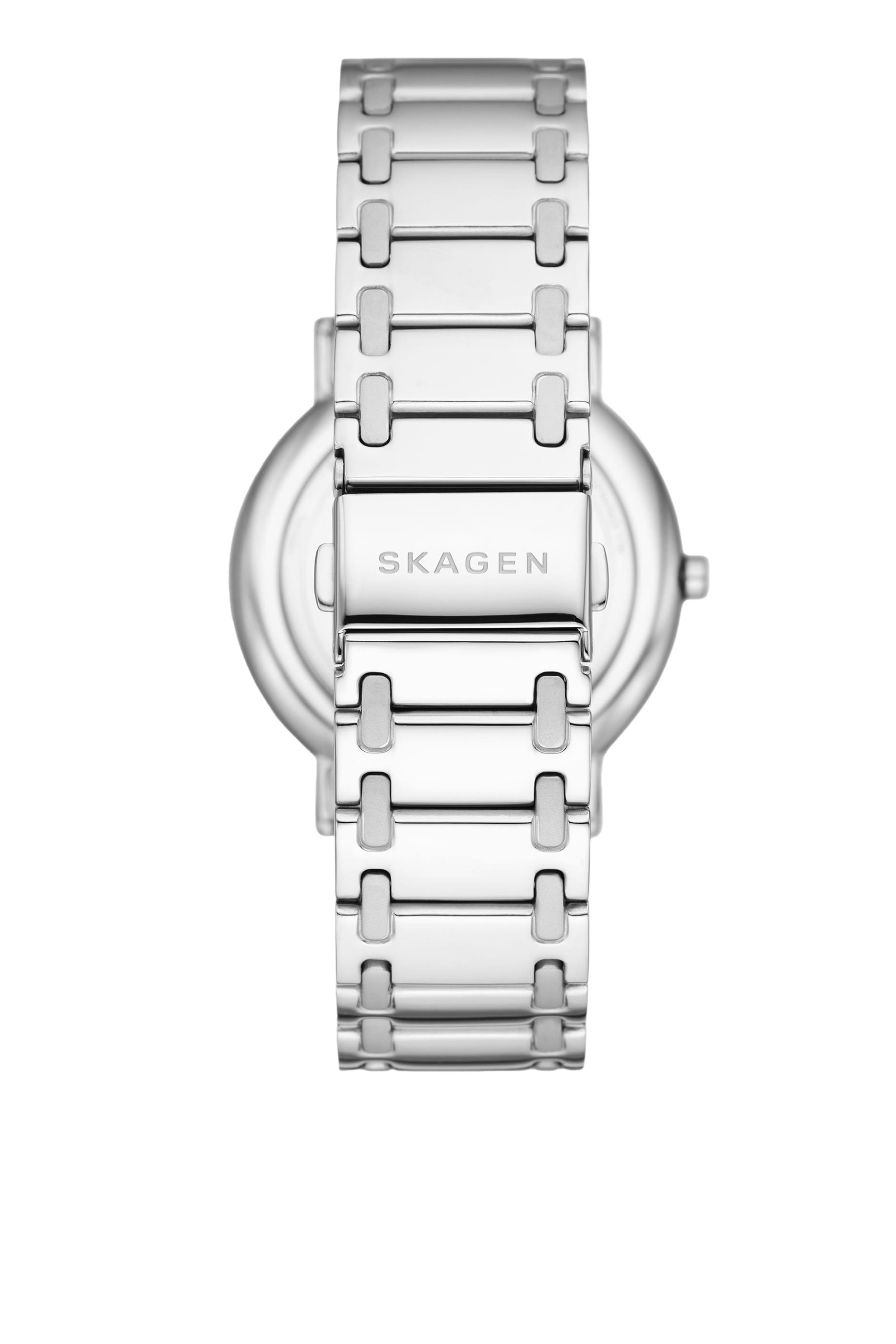 Signatur Three-Hand Stainless Steel Bracelet Watch
