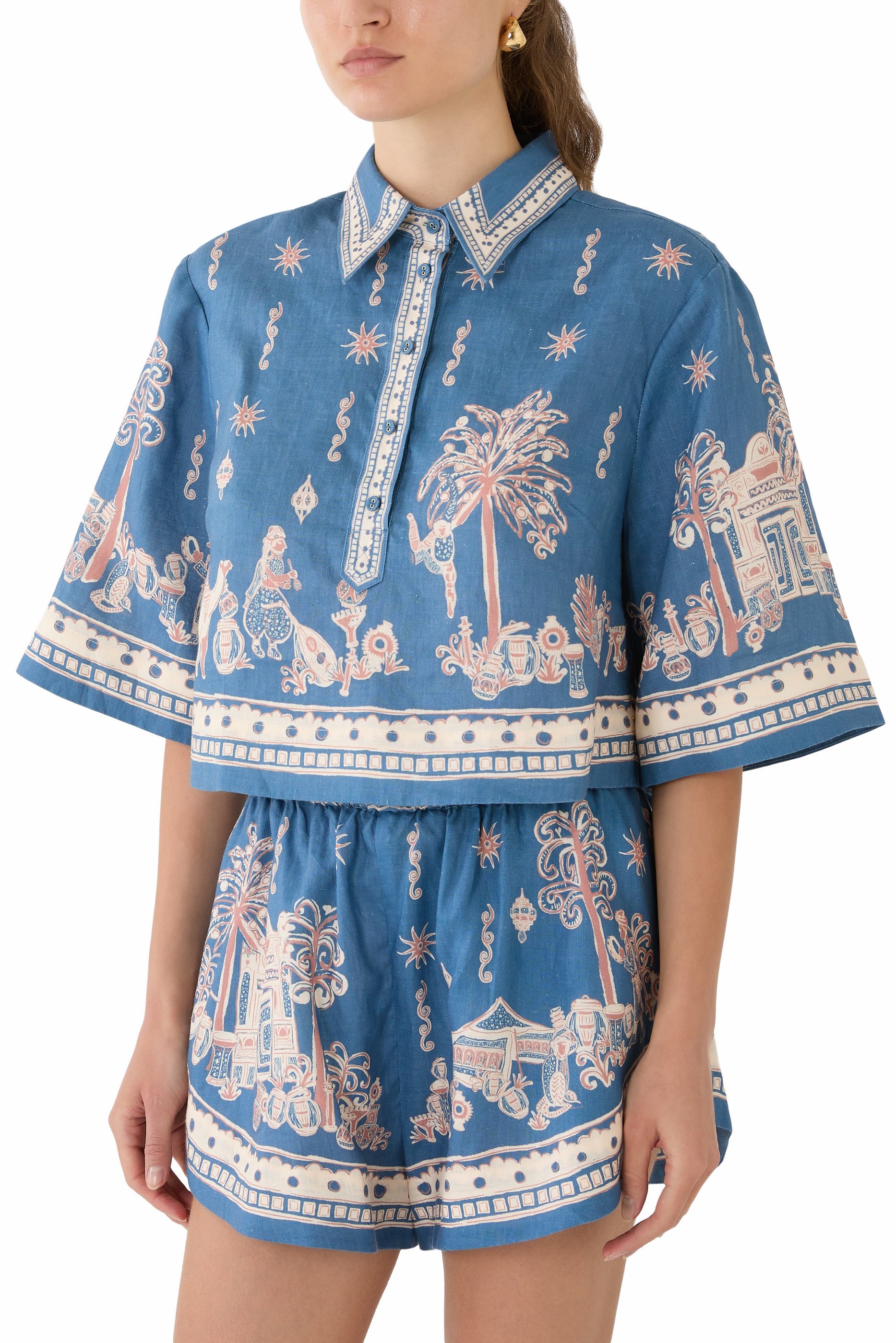 Acacia Cropped Shirt