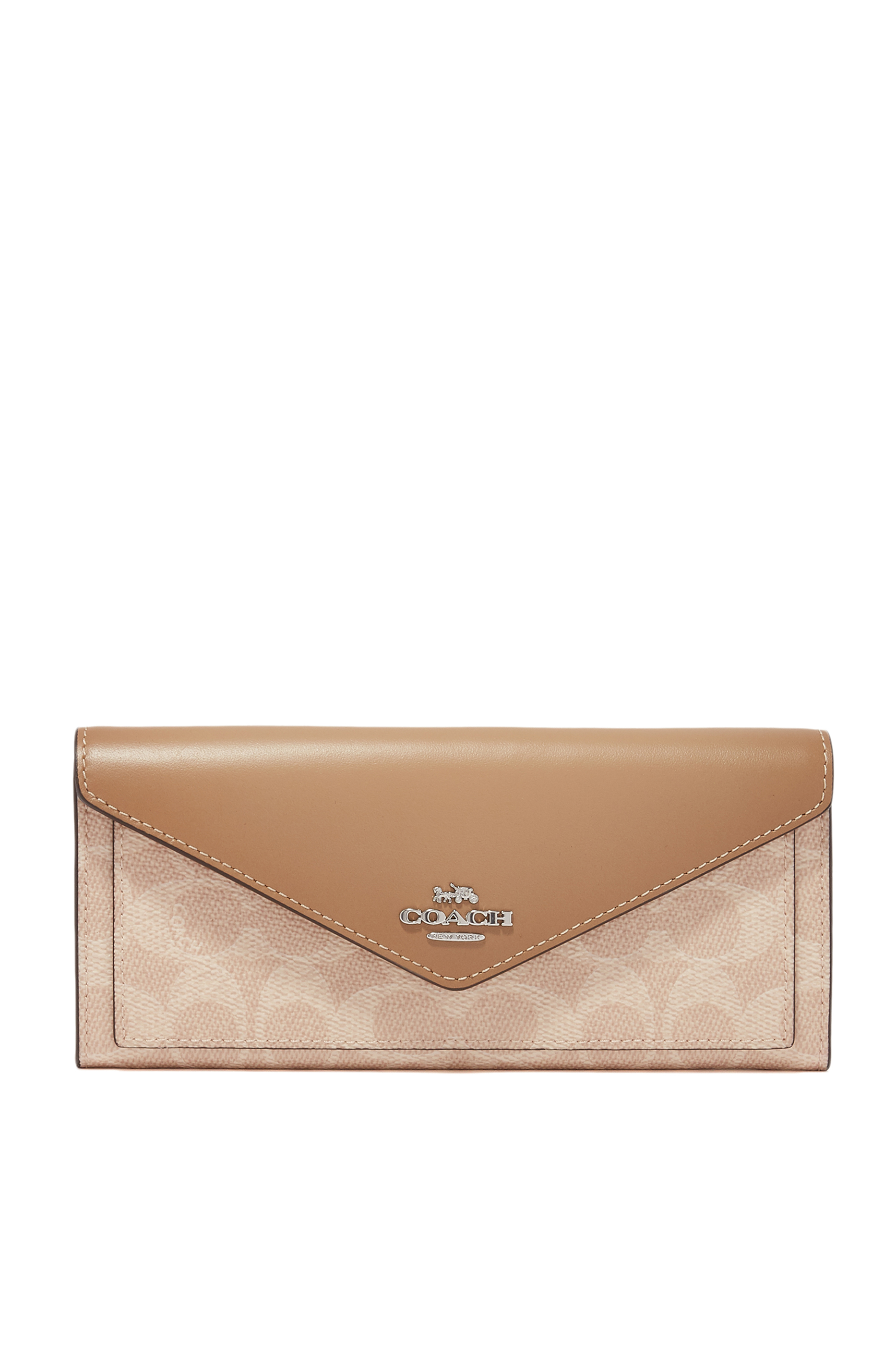 Colourblock Signature Soft Wallet