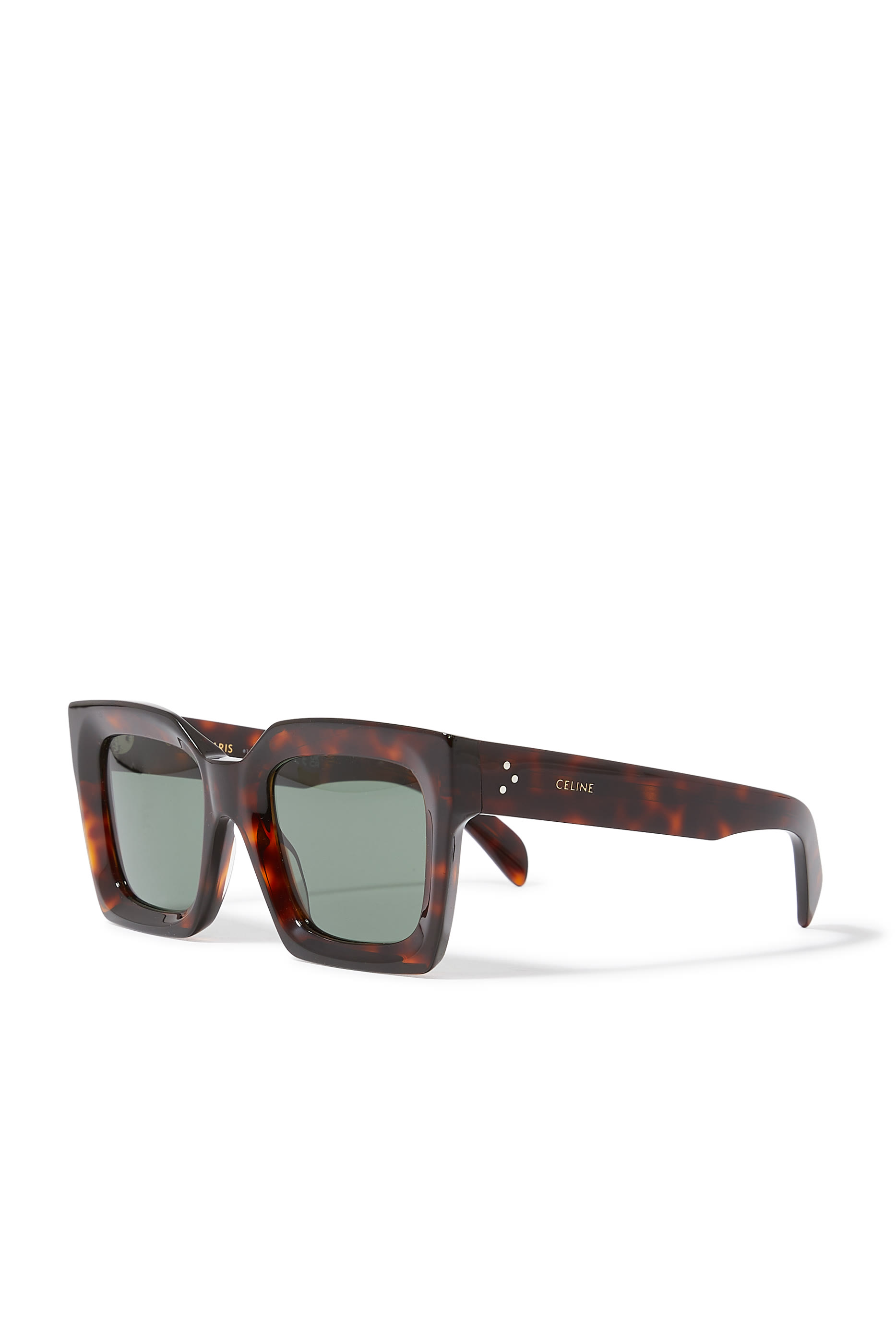 3 Dots Square Sunglasses