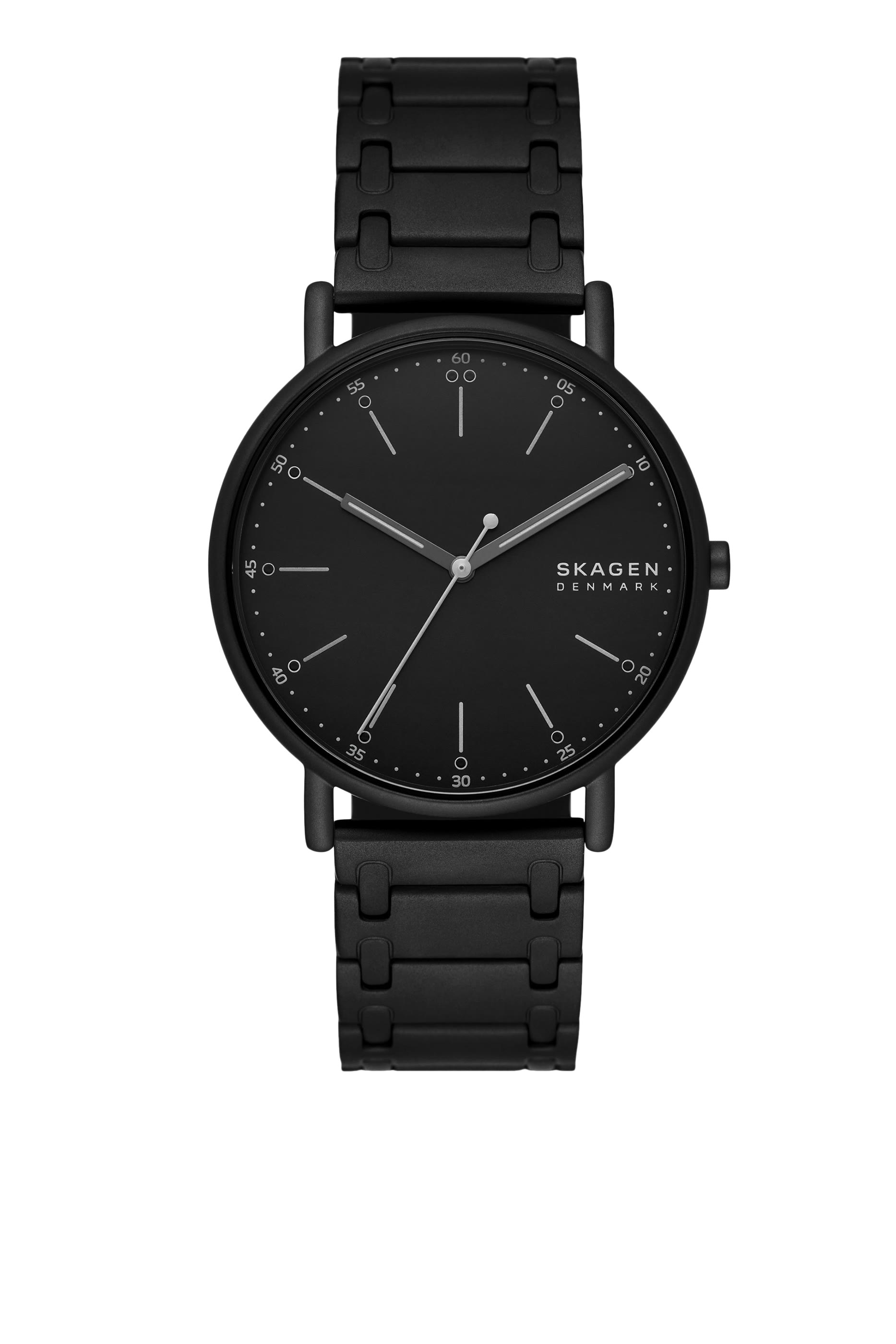 Signatur Three-Hand Stainless Steel Bracelet Watch