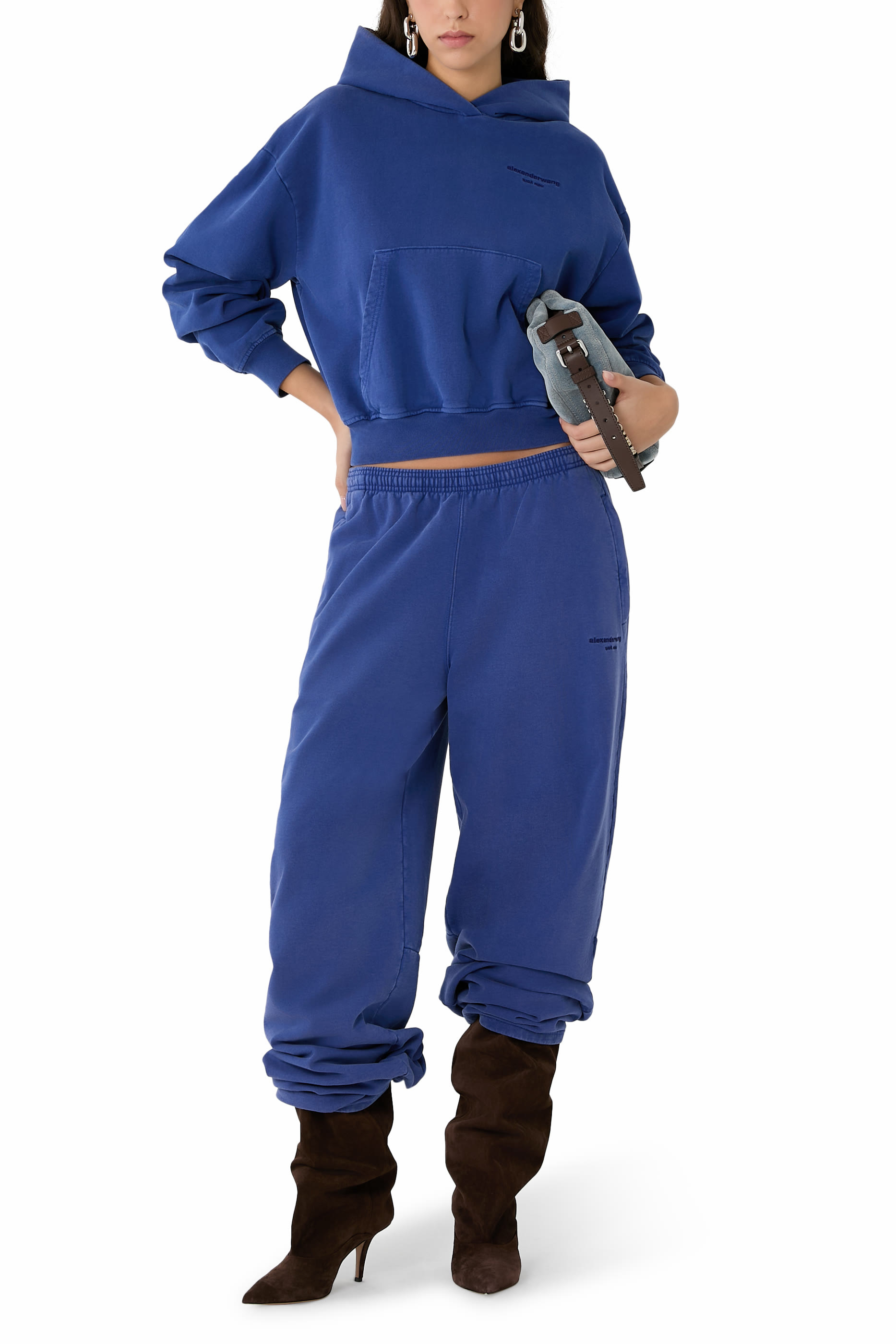 Logo Wide-Leg Sweatpants