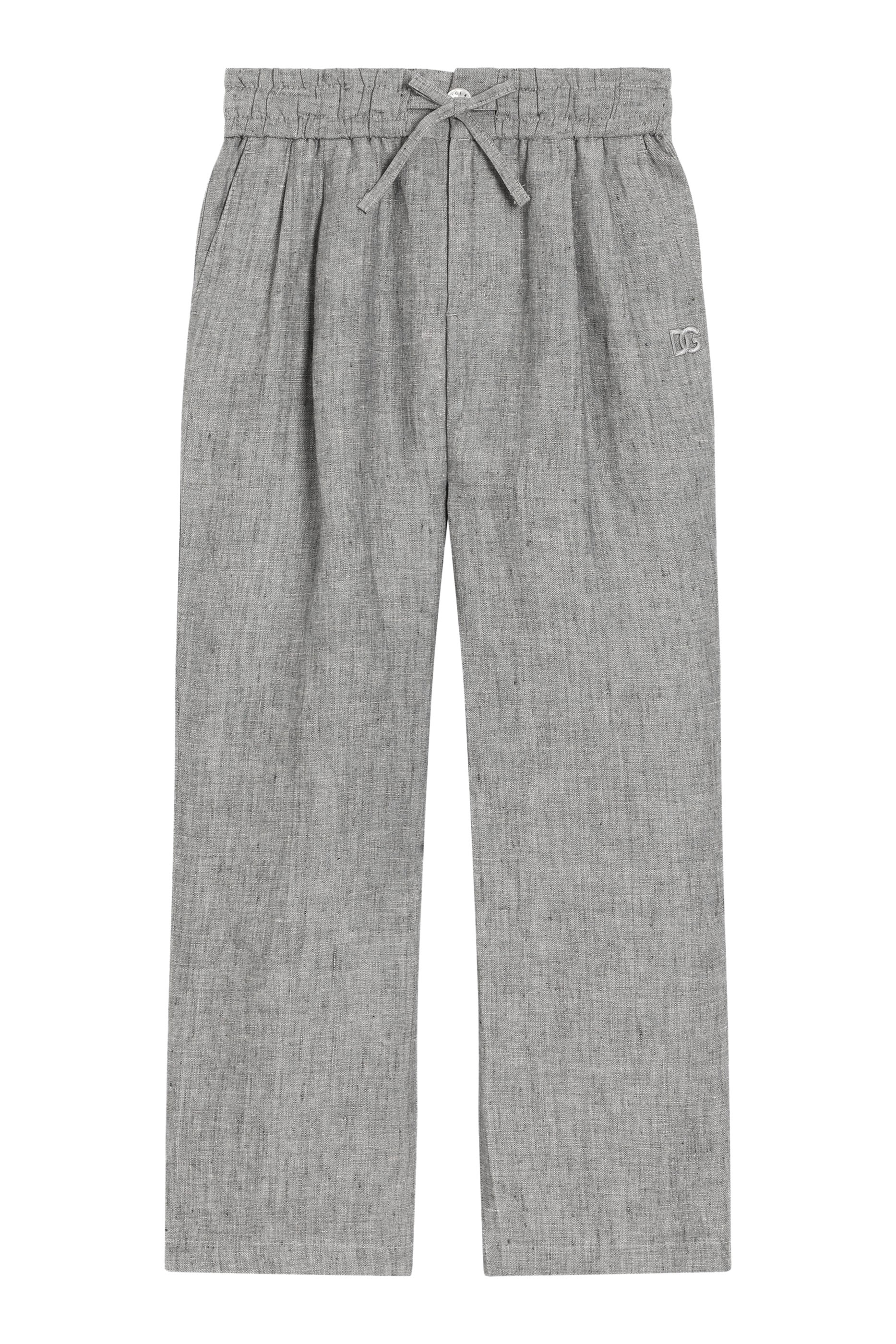 Kids Linen Jogging Trousers