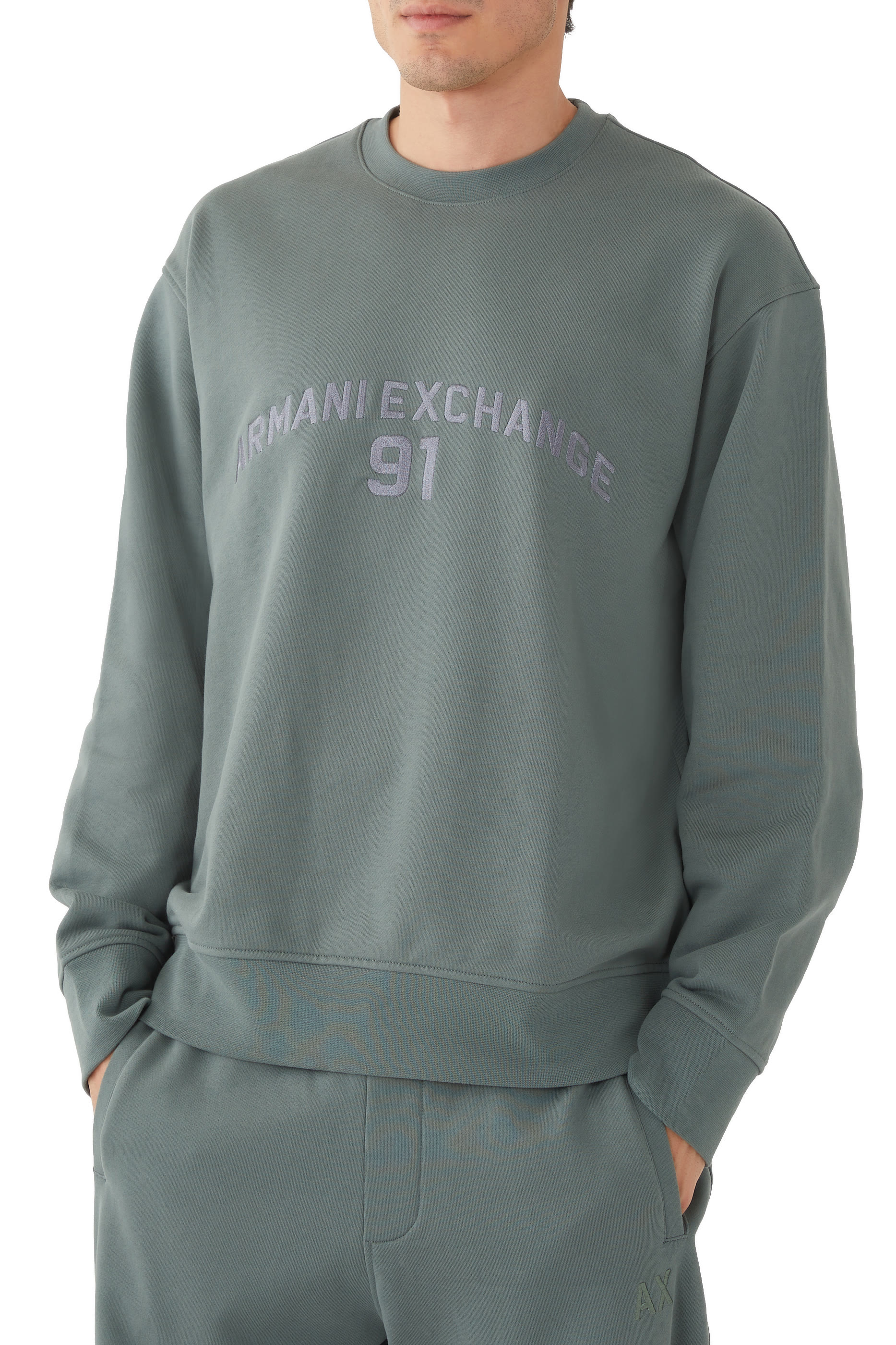 Aqua Logo Sweatshirt