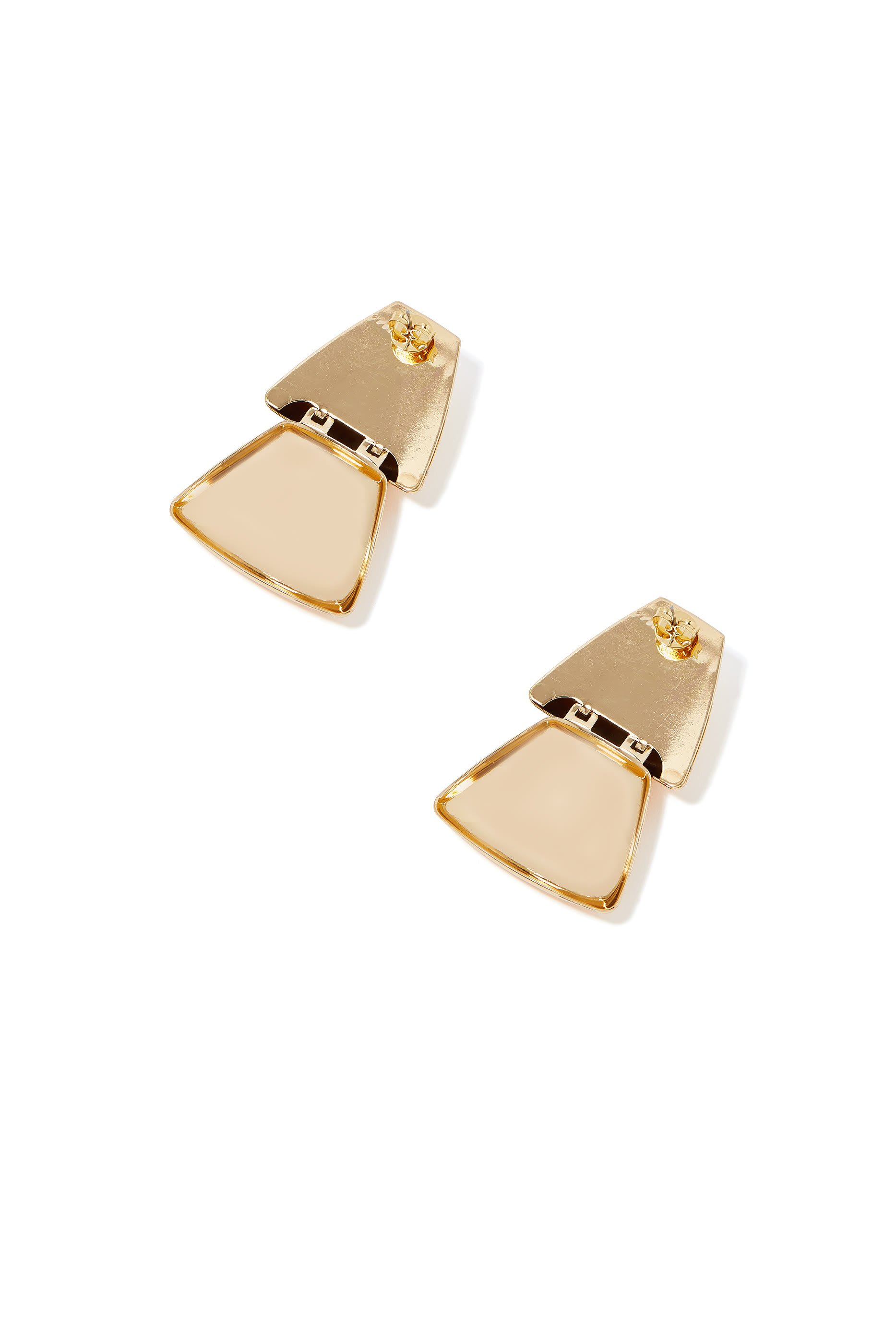 Leilani Earrings, 14k Vermeil on Sterling Silver