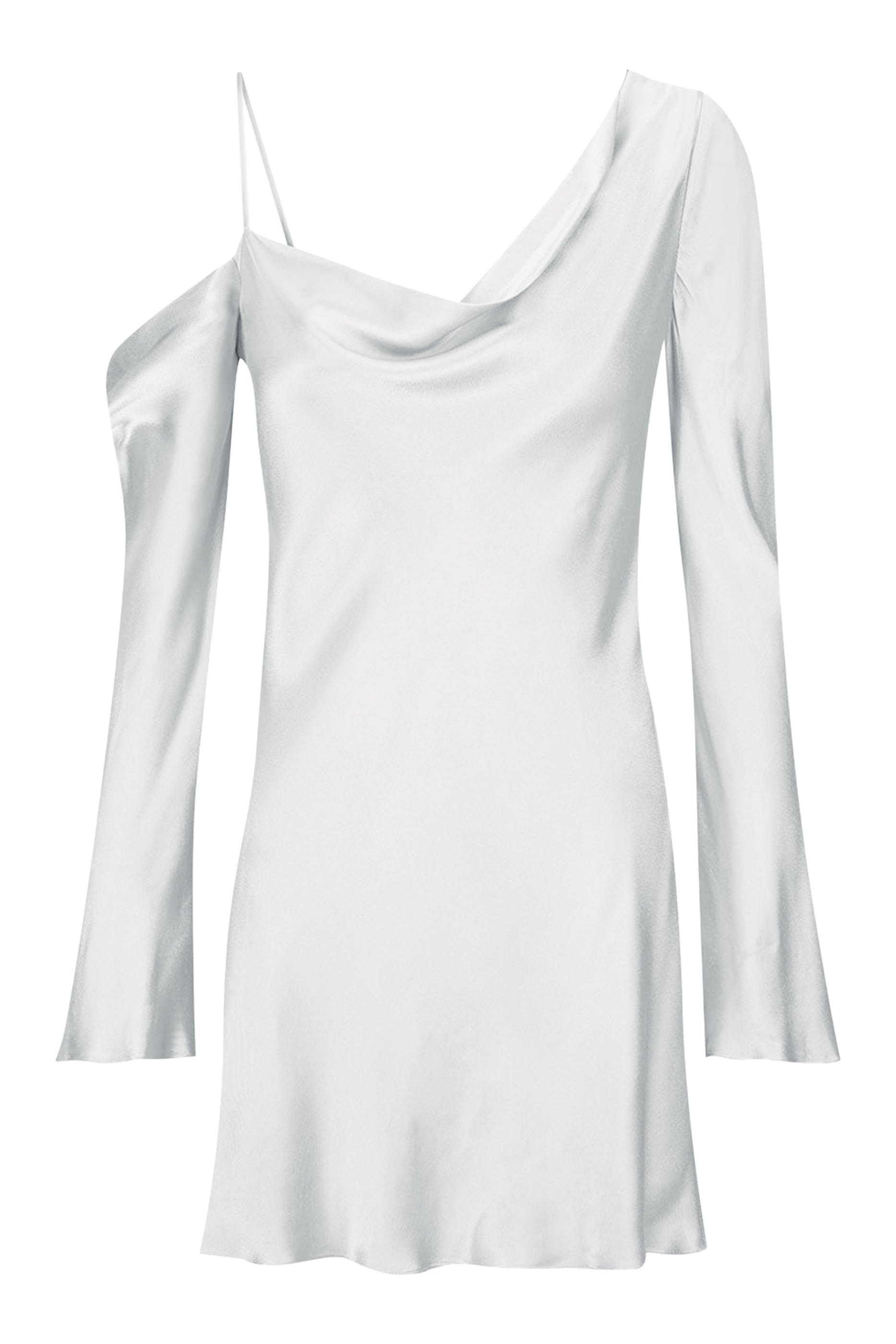 Sofia Asymmetrical Long Sleeve Mini Dress