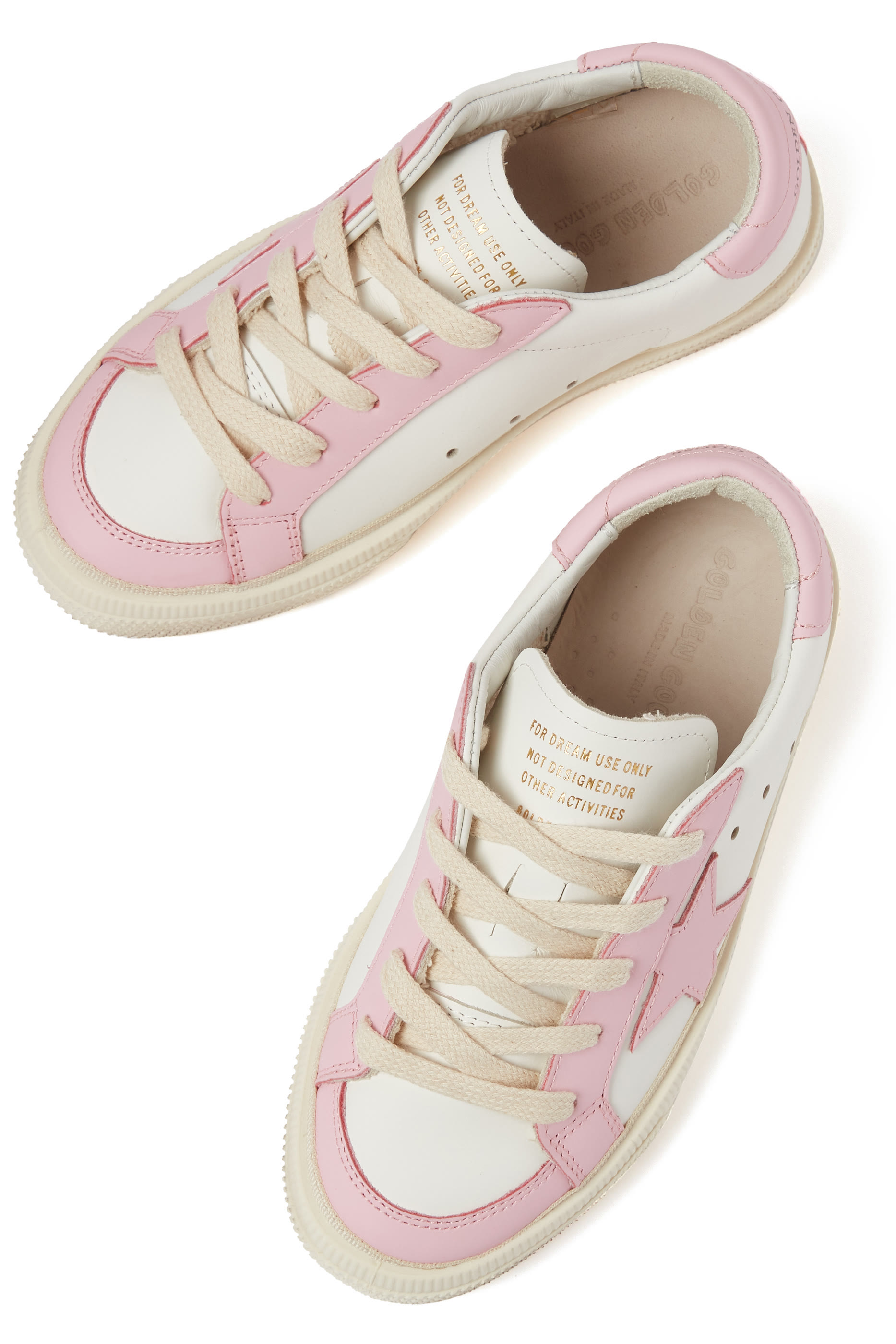Kids May Leather Sneakers