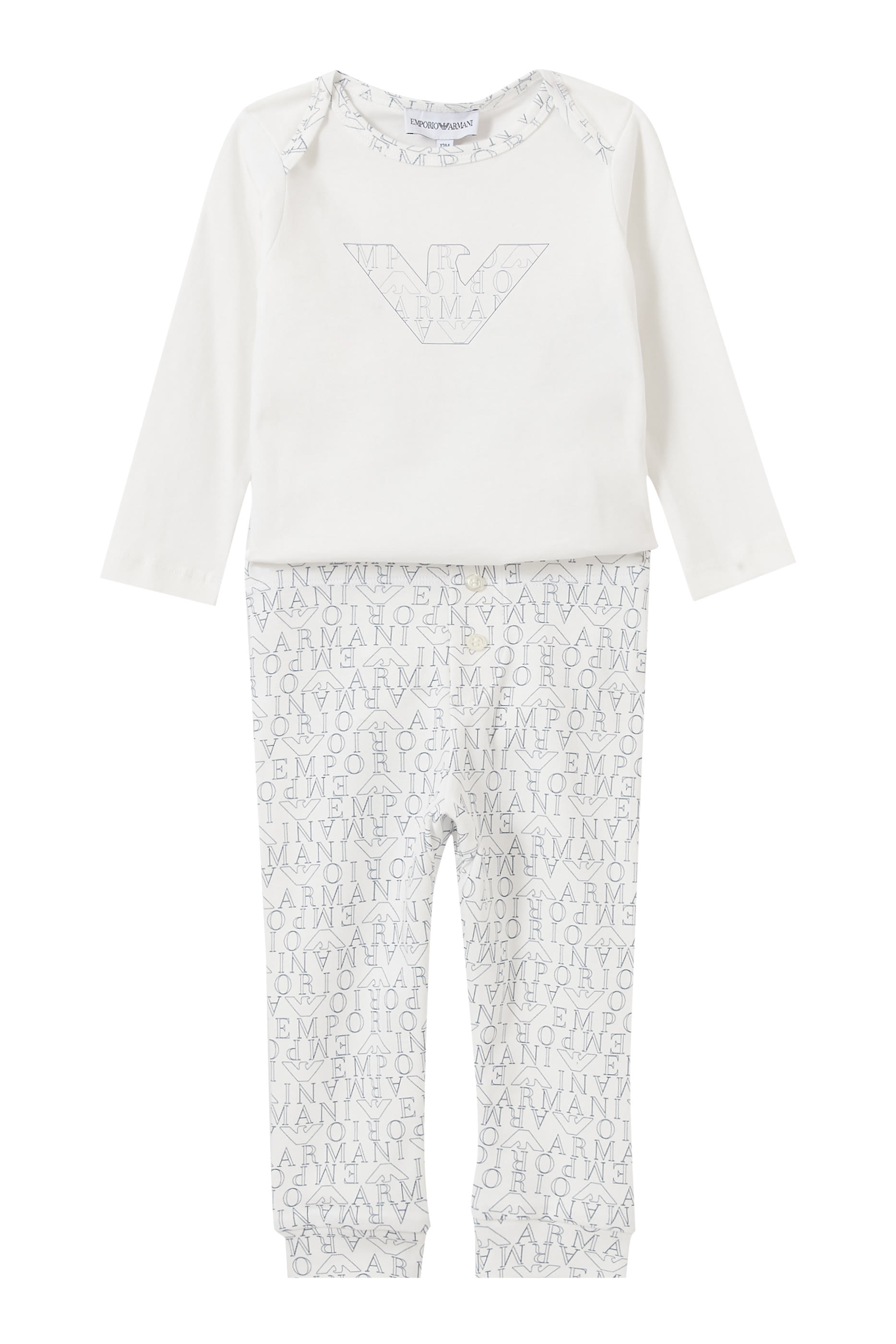 Kids EA Logo T-Shirt & Joggers Set