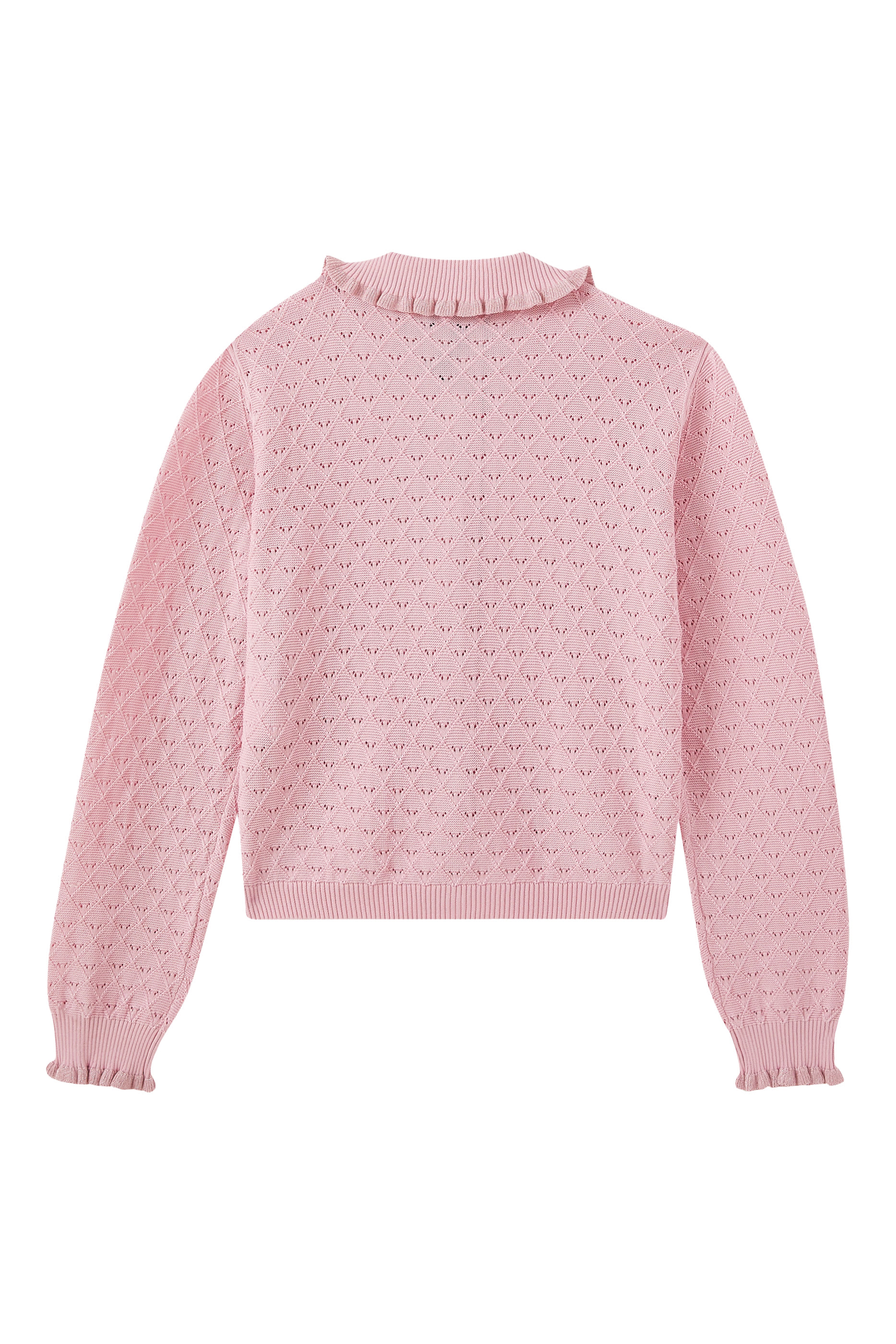 Kids Knitted Eagle Button-Down Sweater