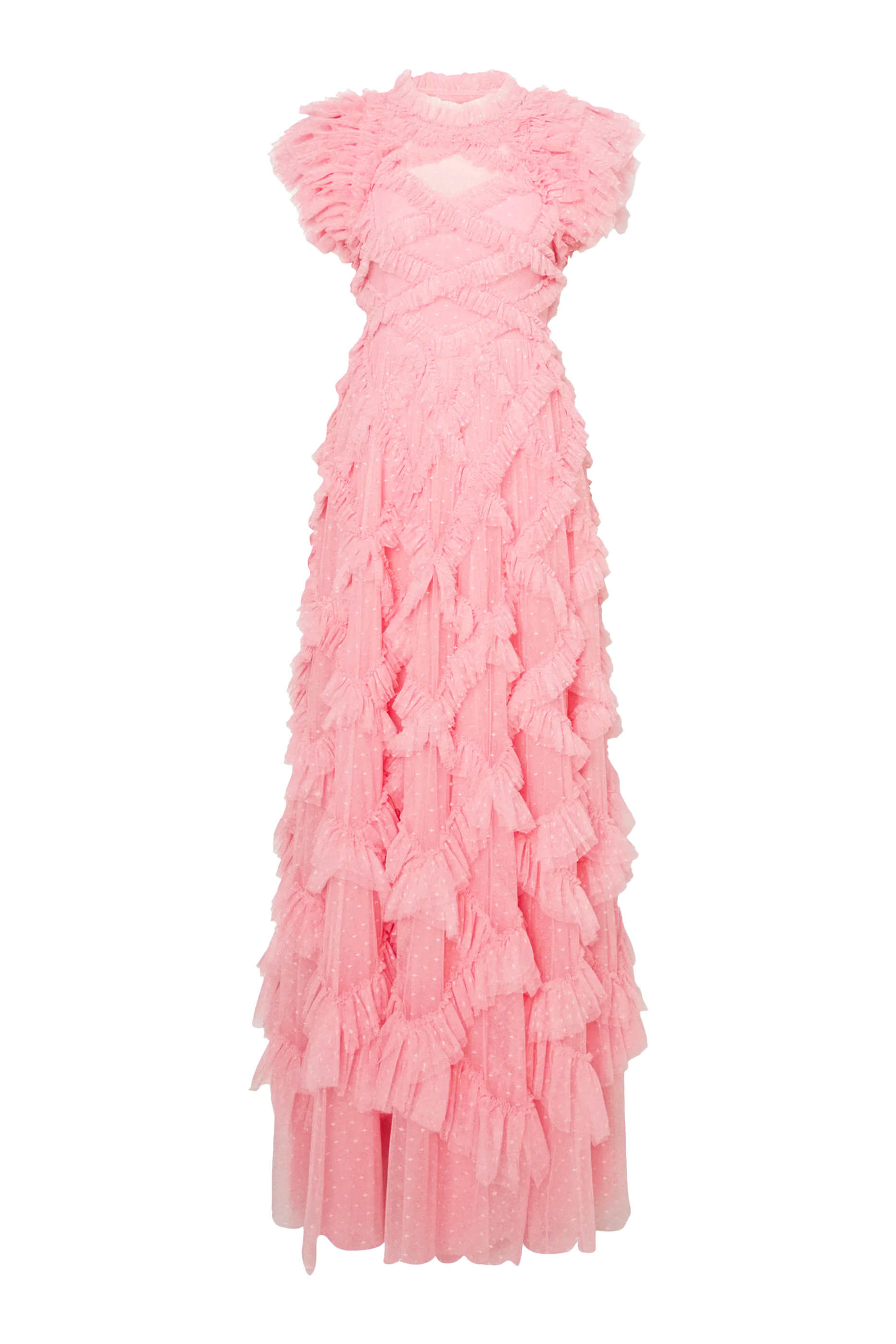 Genevieve Ruffle Gown
