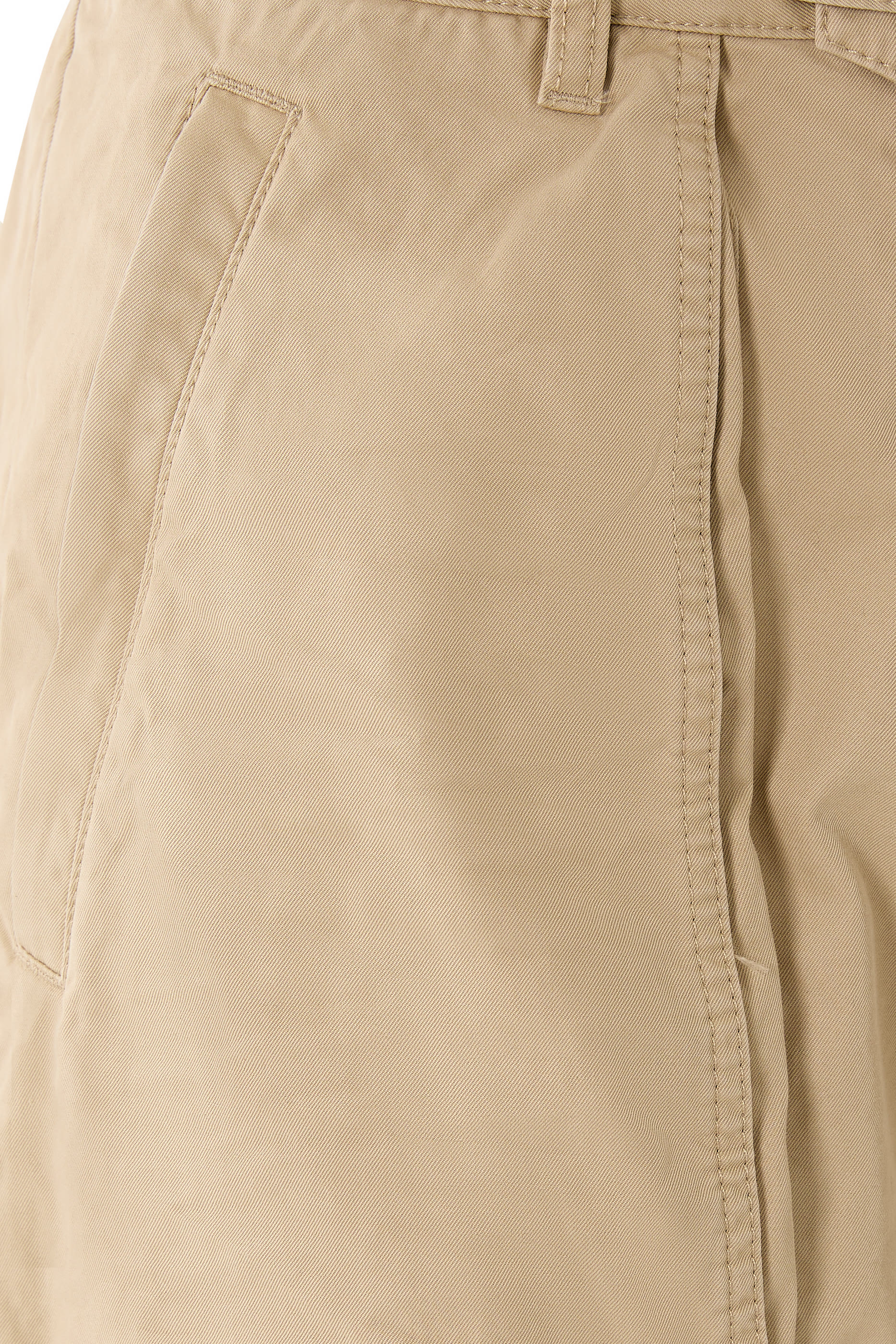 Panelled Wide-Leg Trousers