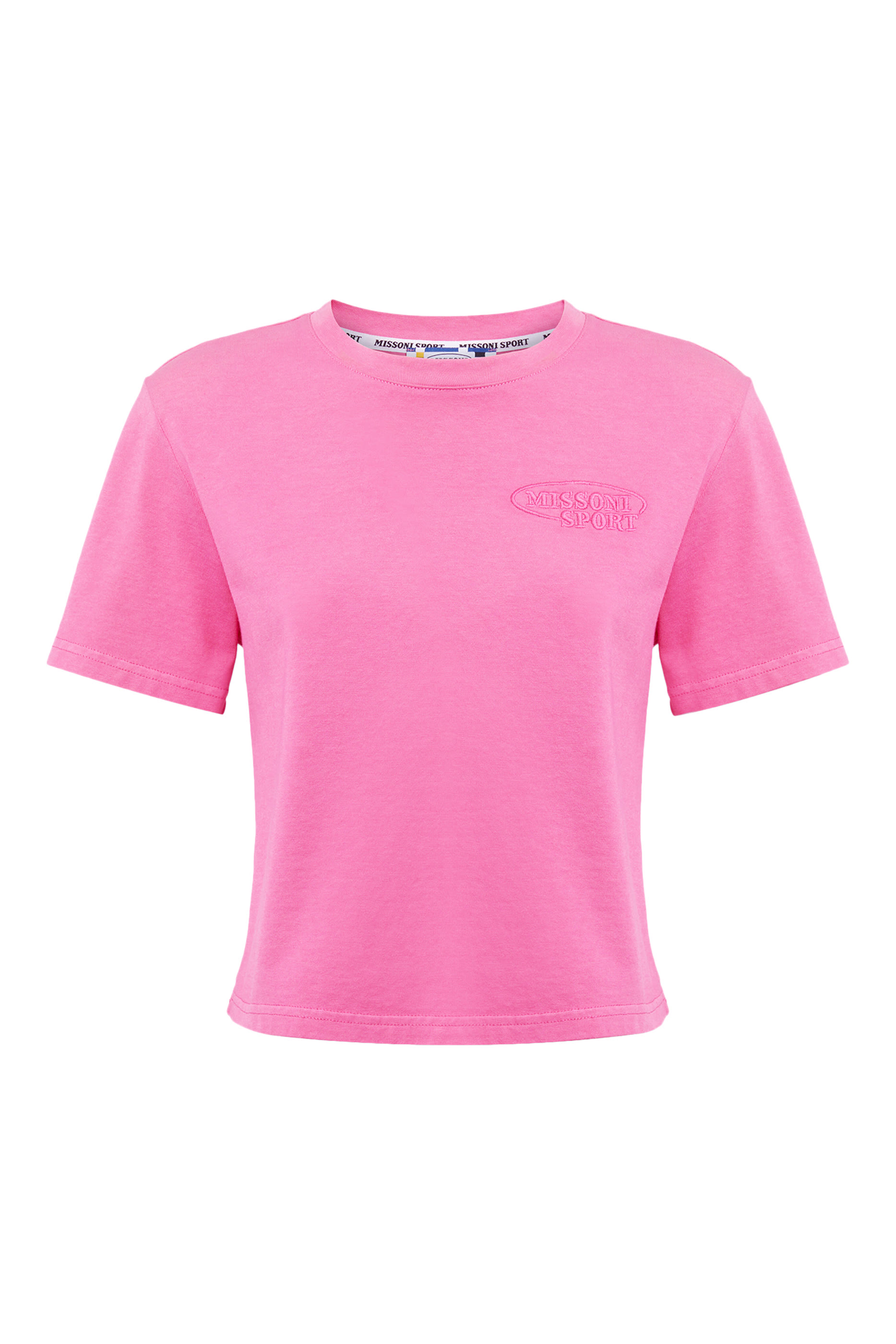 Sport Crewneck Crop T-Shirt