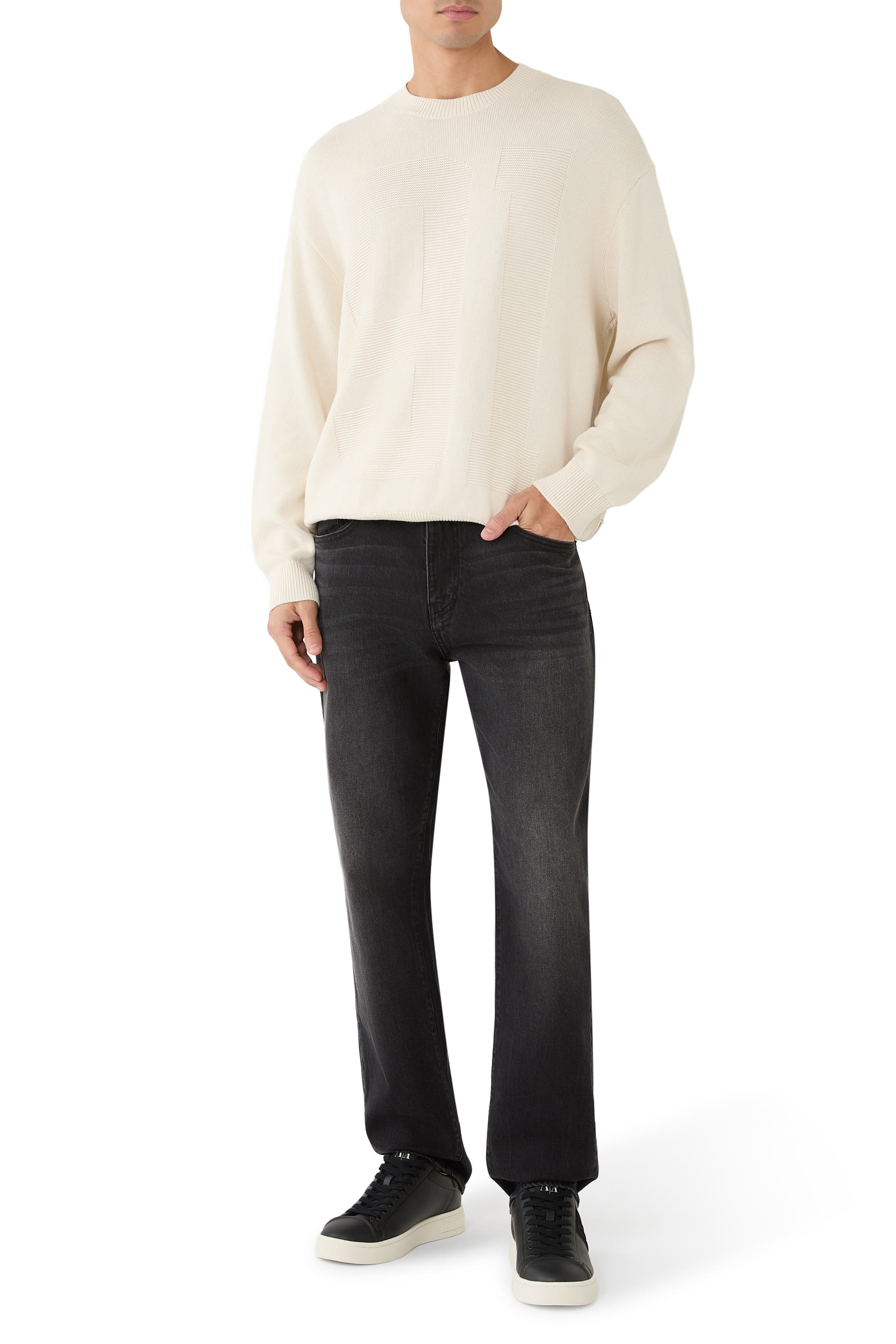 Logomania Fisherman&rsquo;s Rib Jumper