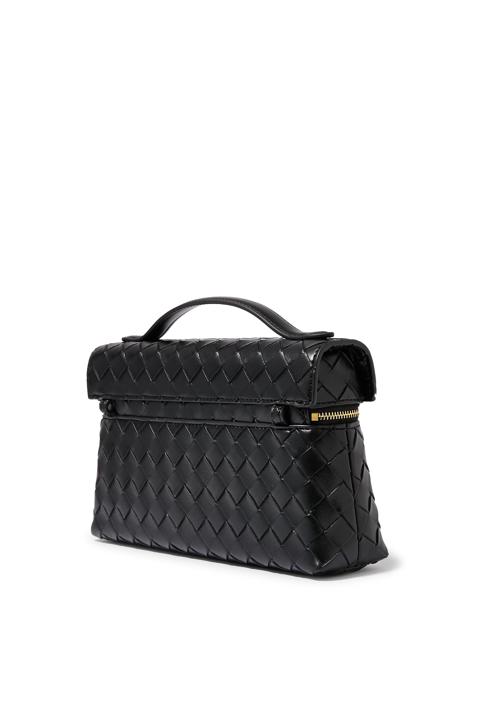 Thea Weave Texture Top Handle Bag 
