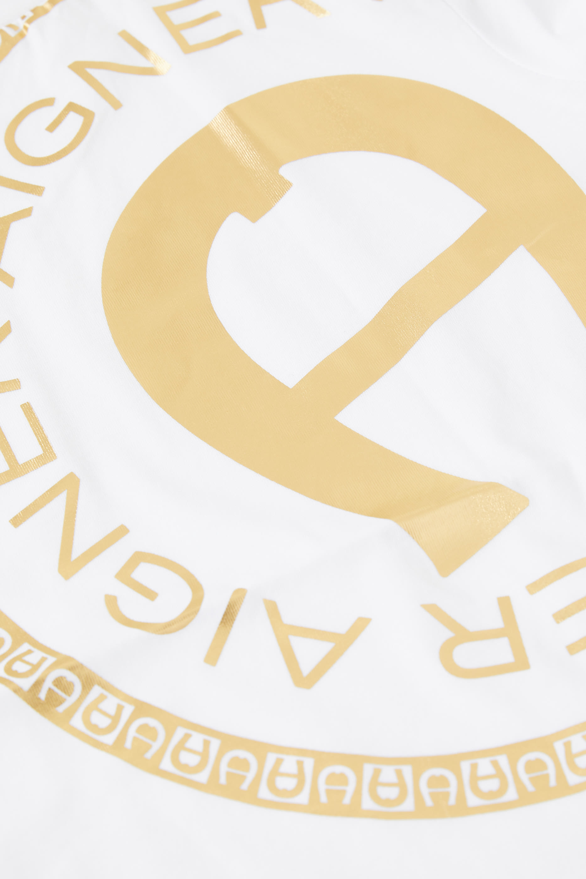 Kids Cotton Foil Logo T-Shirt