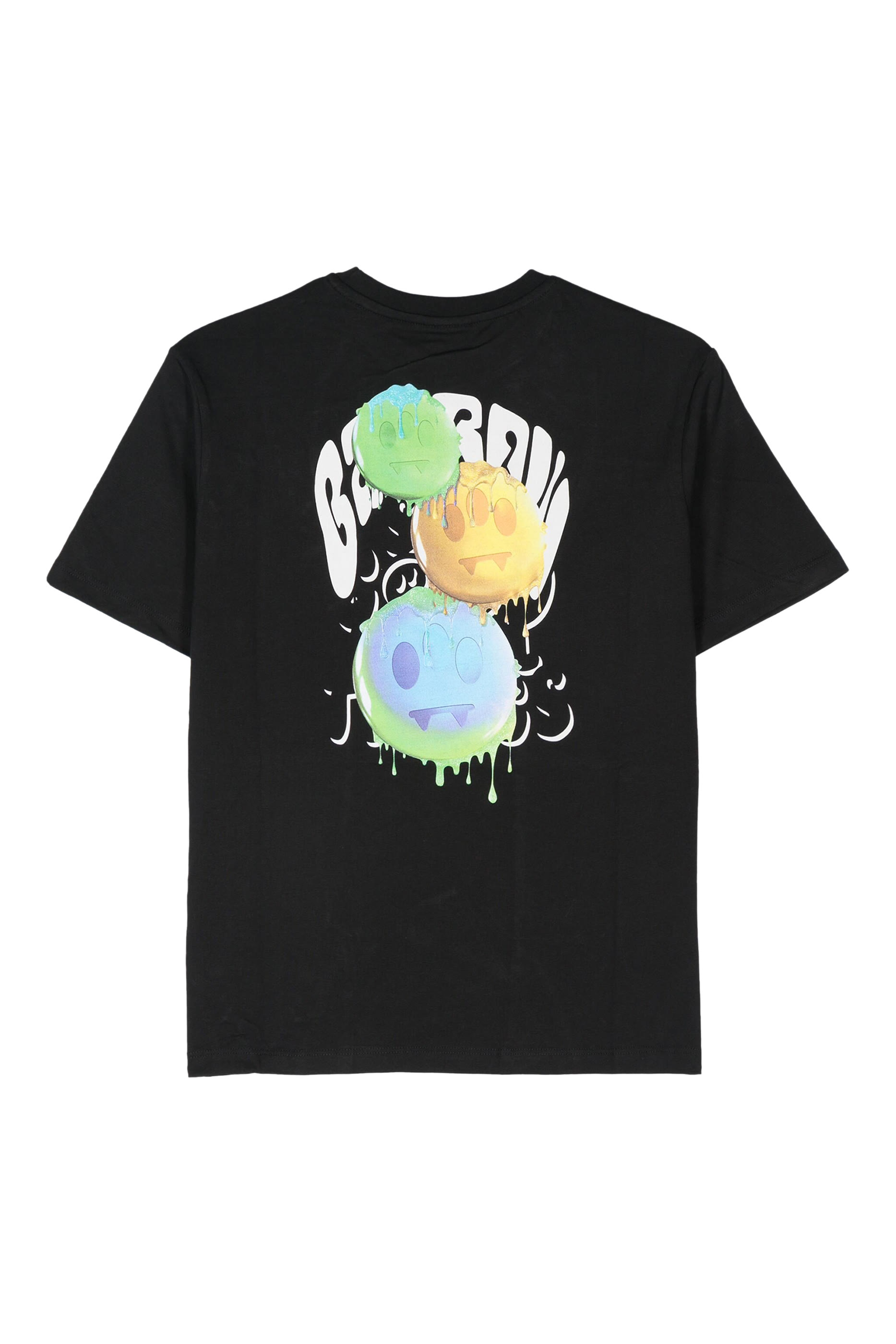 Kids Three-Eye Smiley Cotton T-Shirt