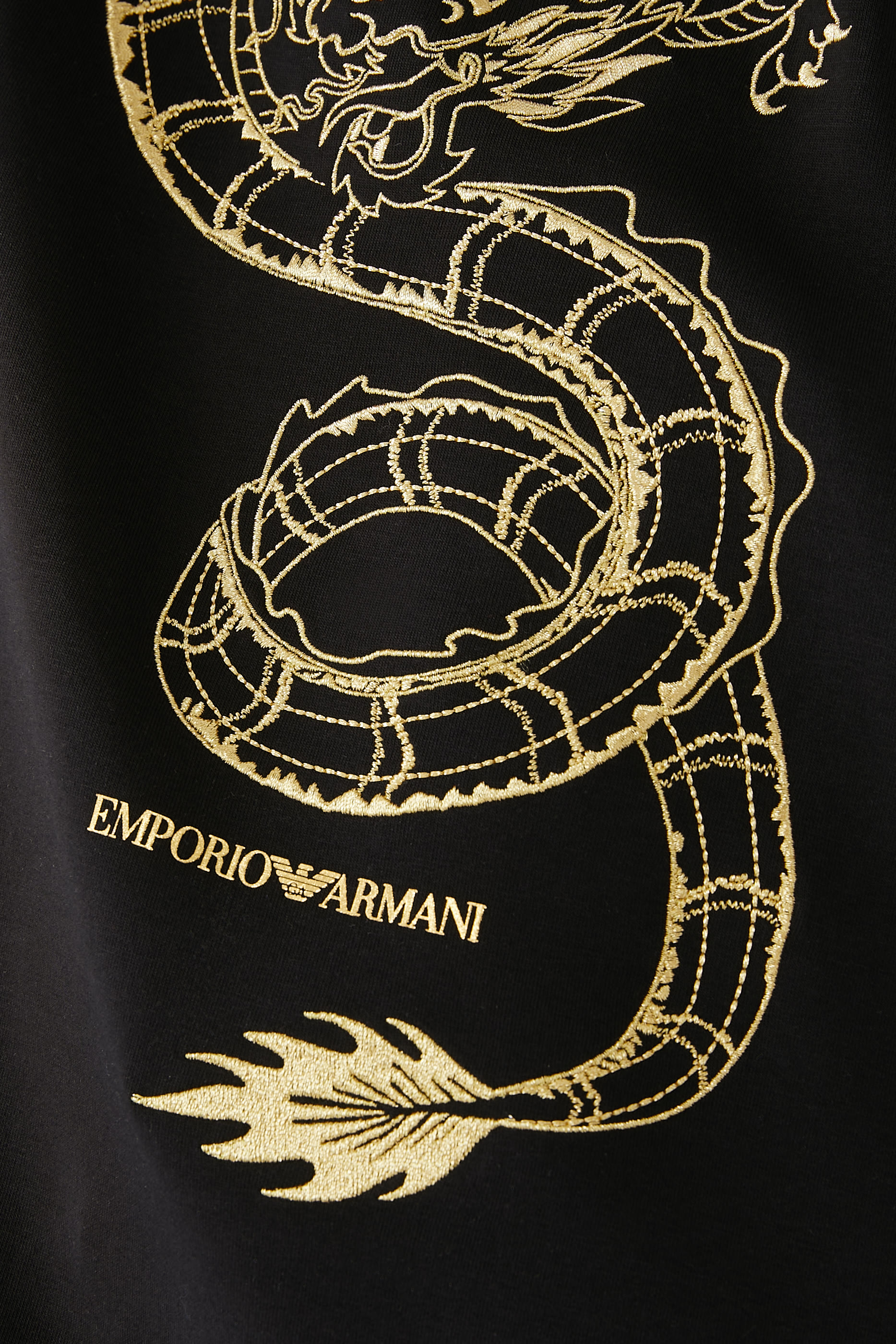 Lunar New Year Dragon Double-Jersey Hoodie