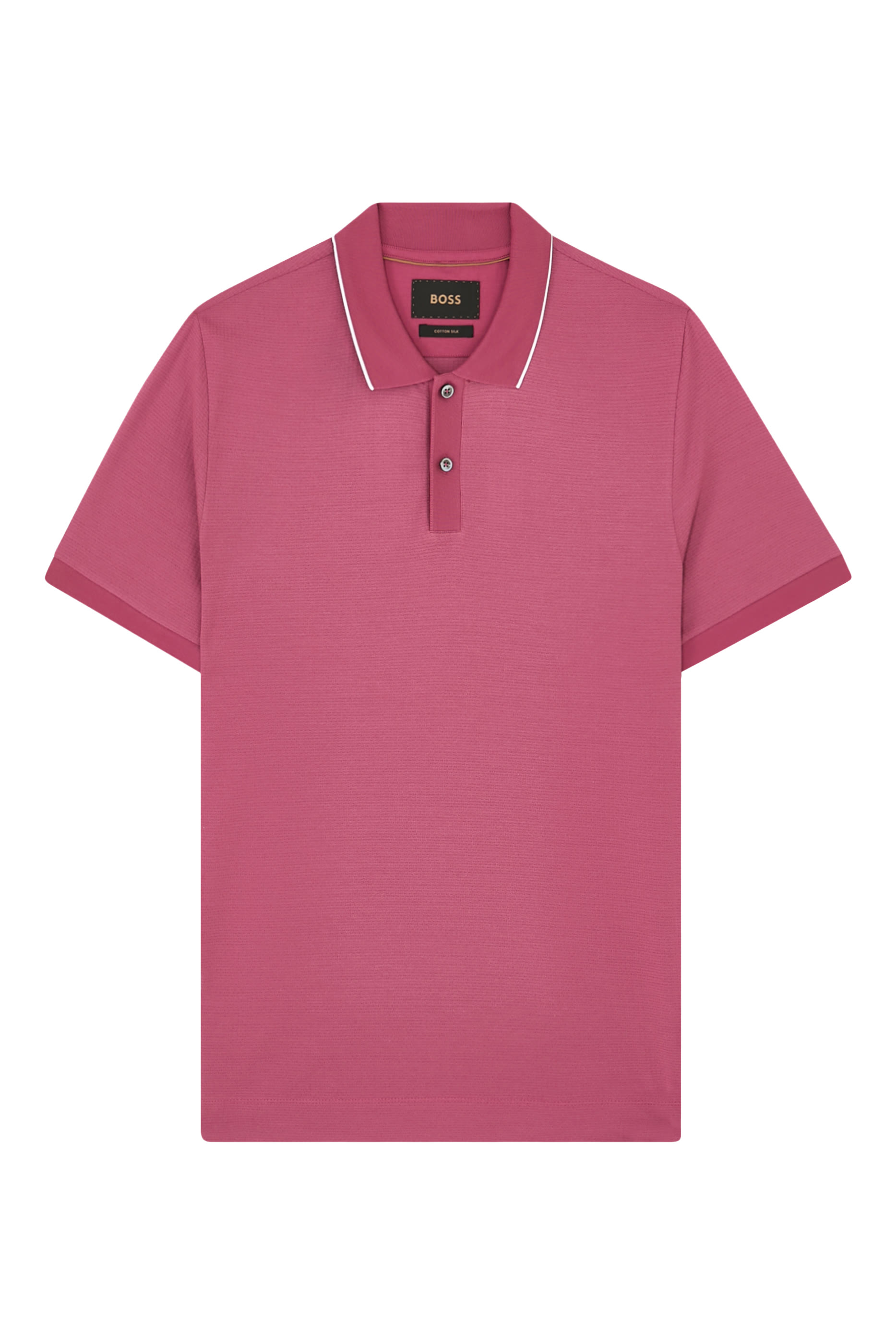 Cotton-Silk Polo Shirt