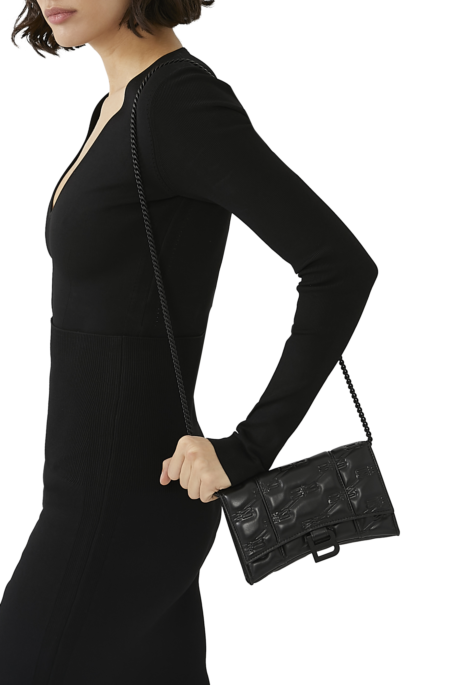 Hourglass Wallet With Chain