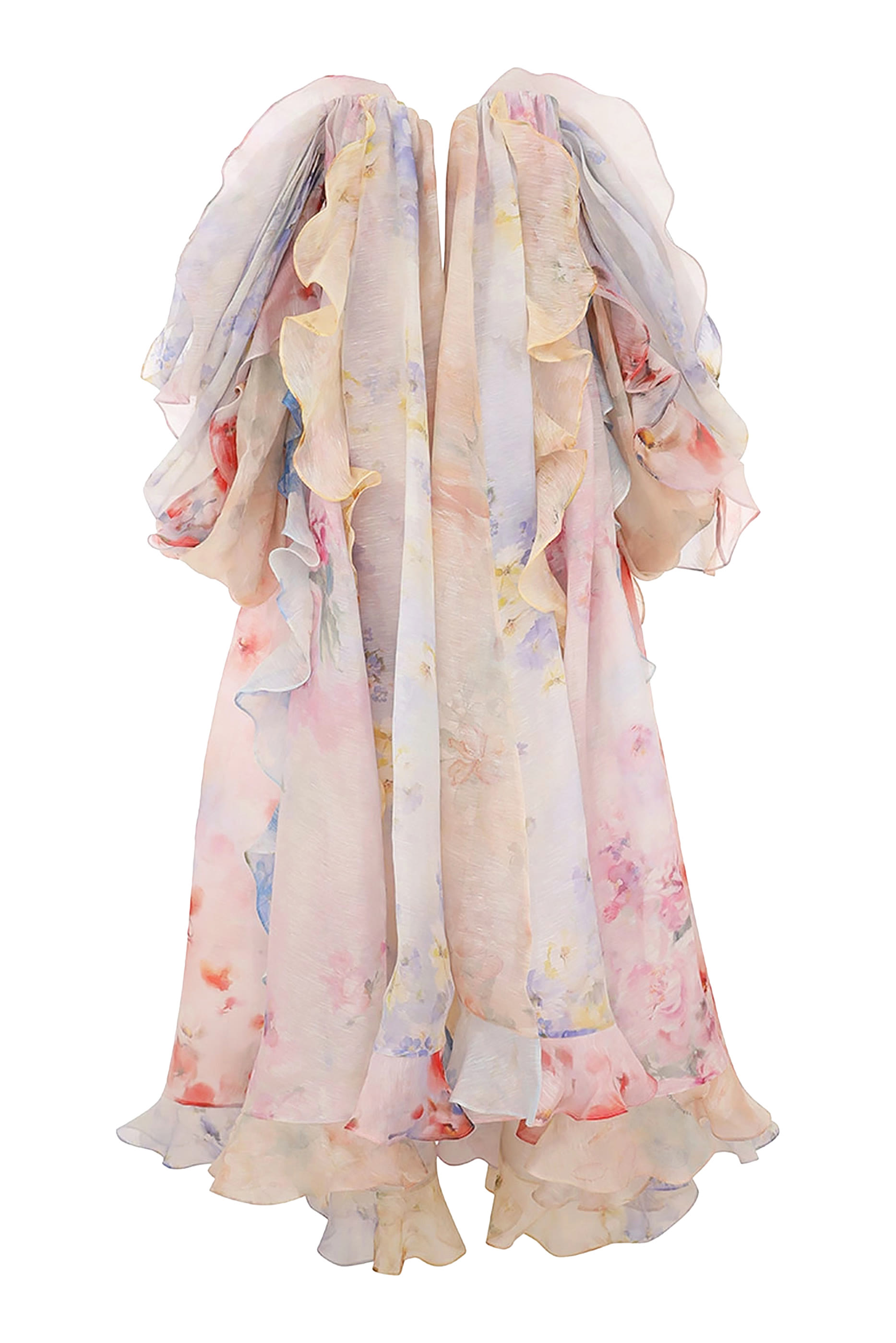 Crush Strapless Ruffle Dress