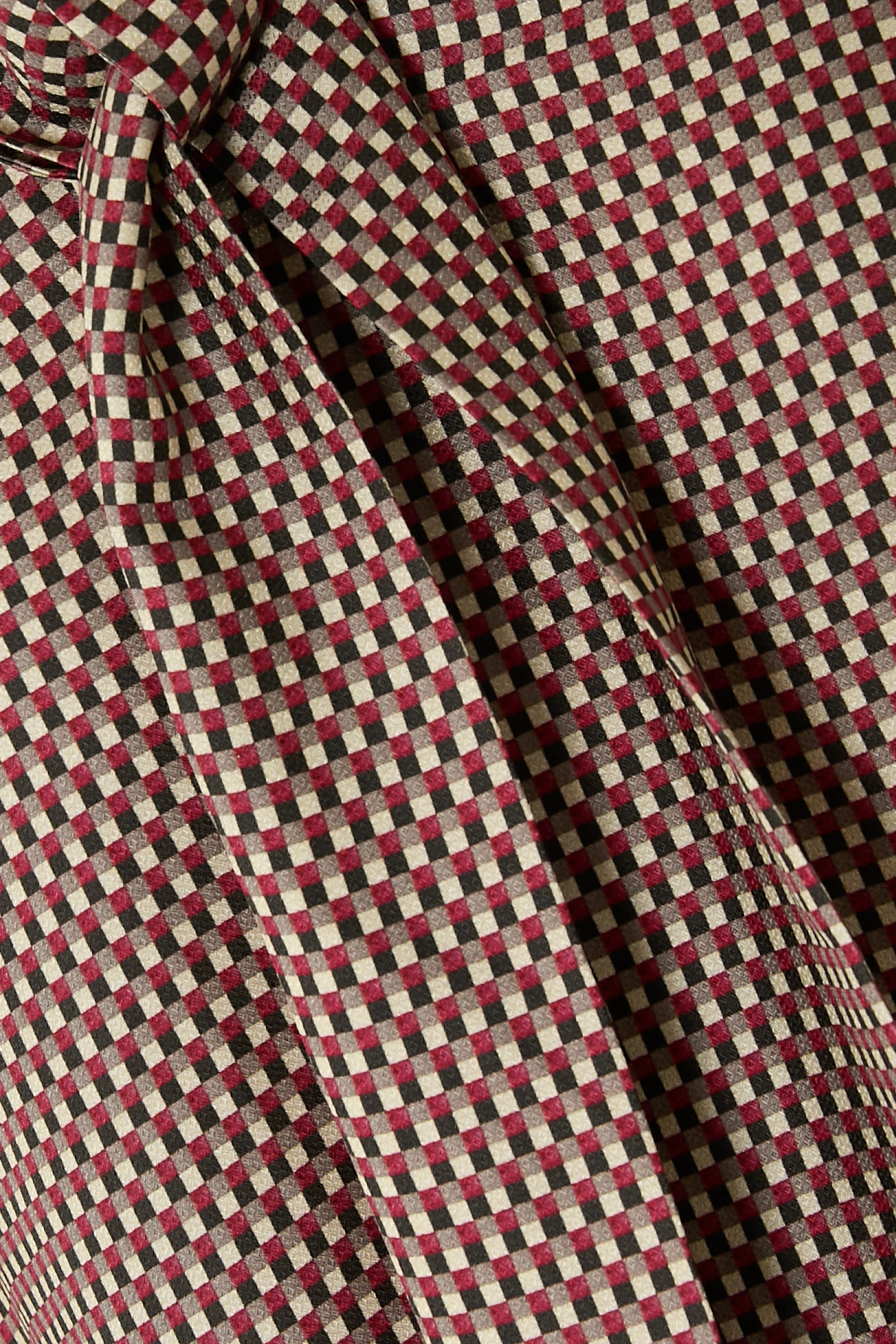  Adele Printed Silk Blend Blouse 