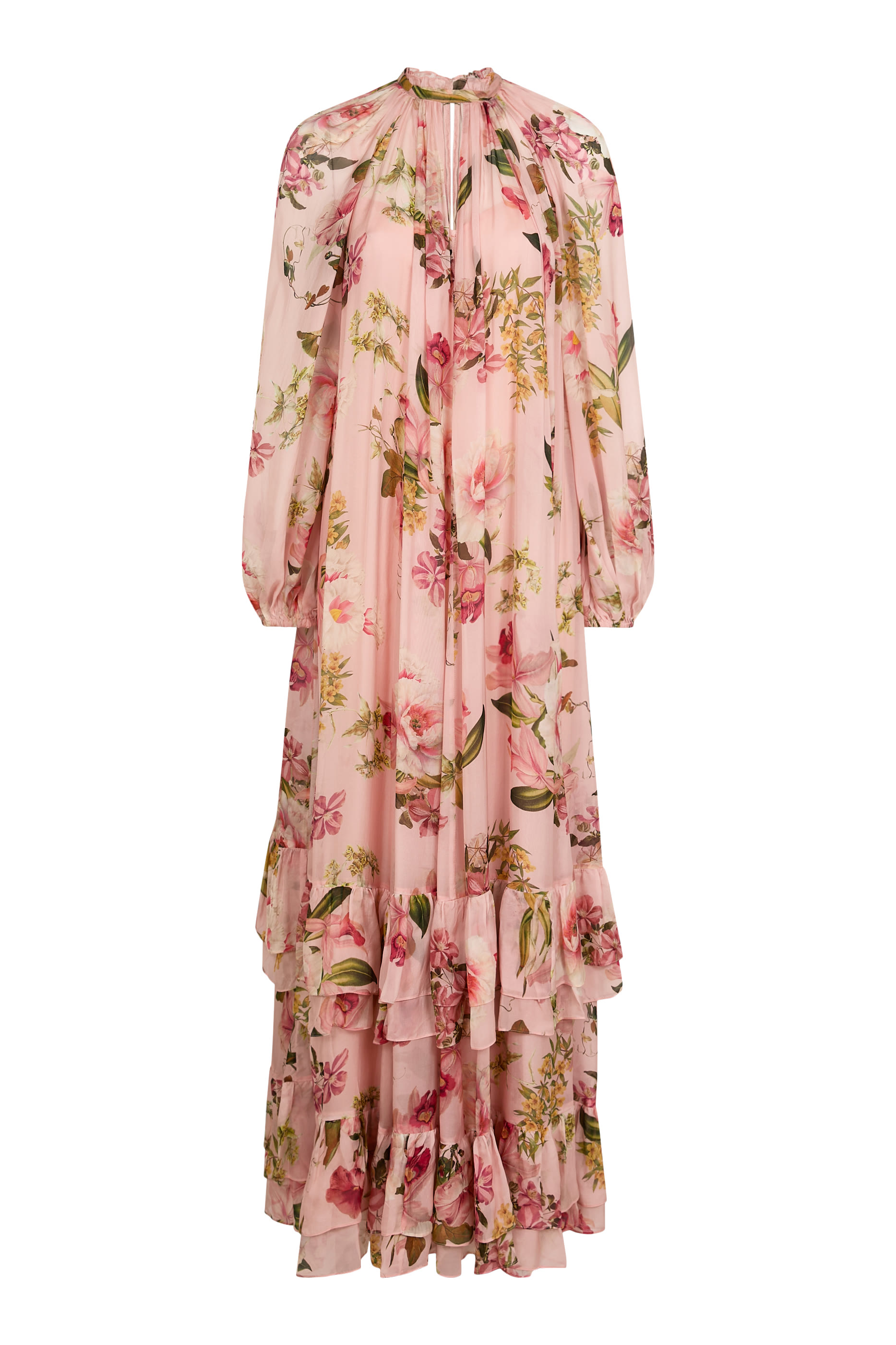 Ruba Gathered Maxi Dress
