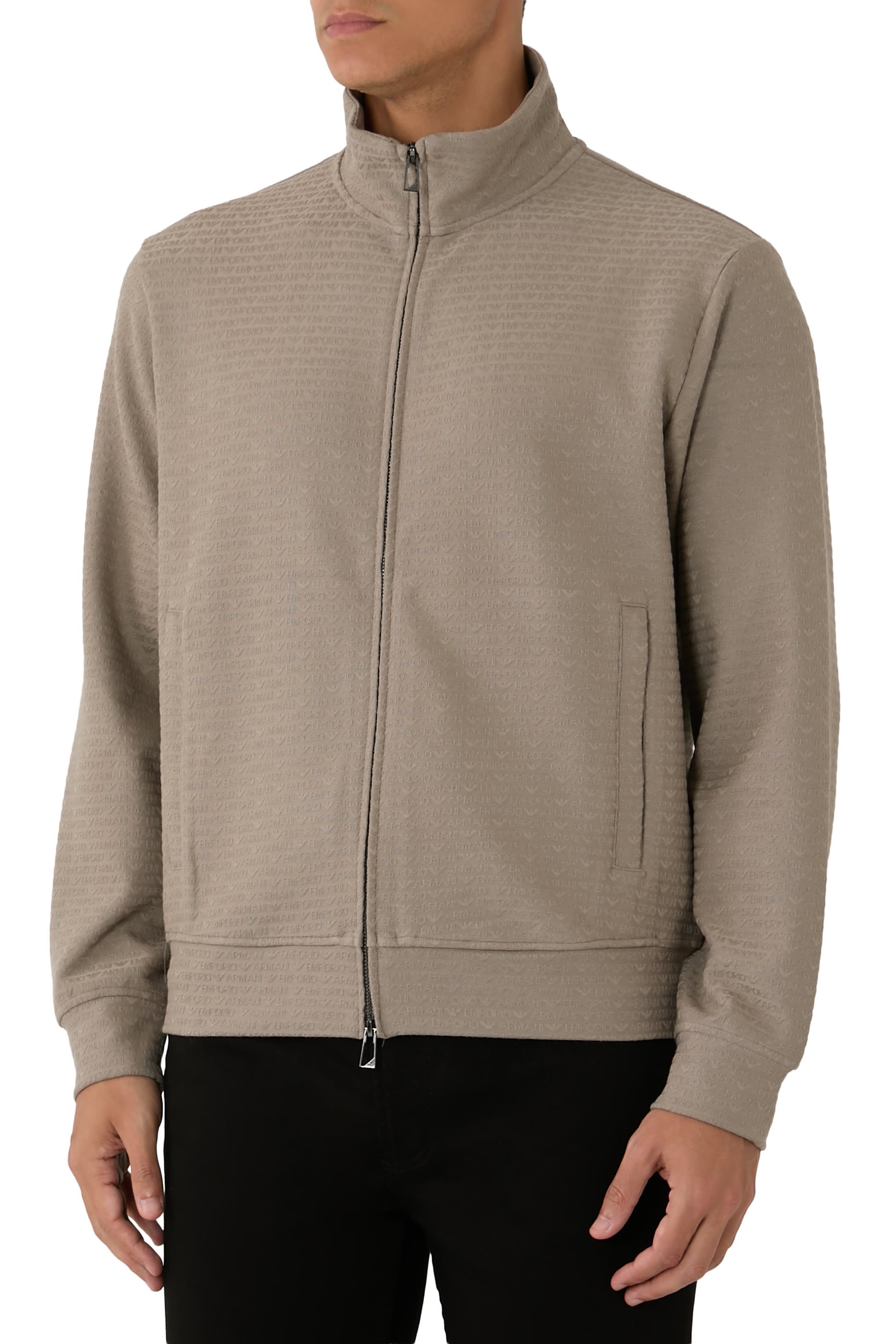 Logo Zip-Up Sweatshirt