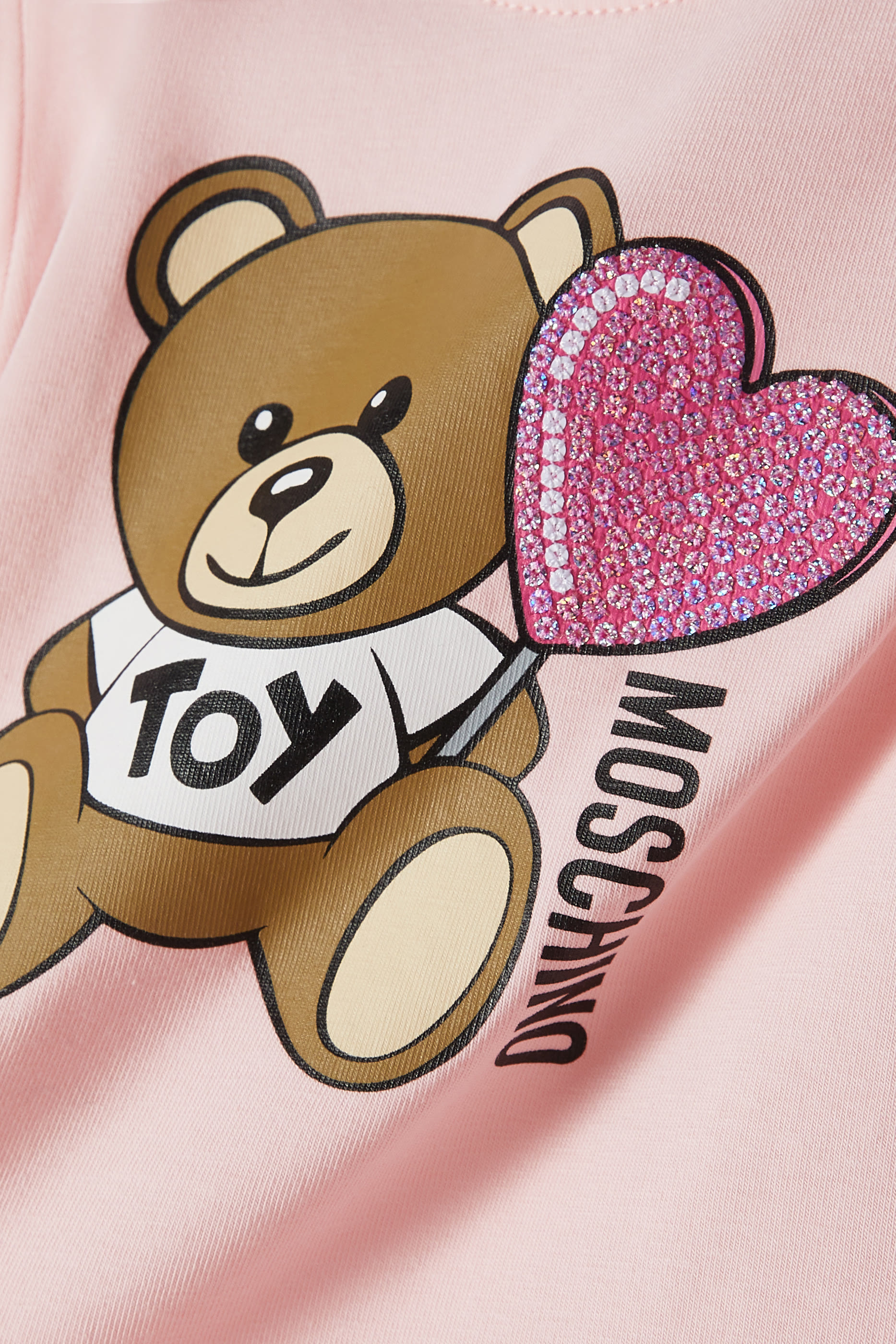 Kids Teddy Bear Jersey Dress