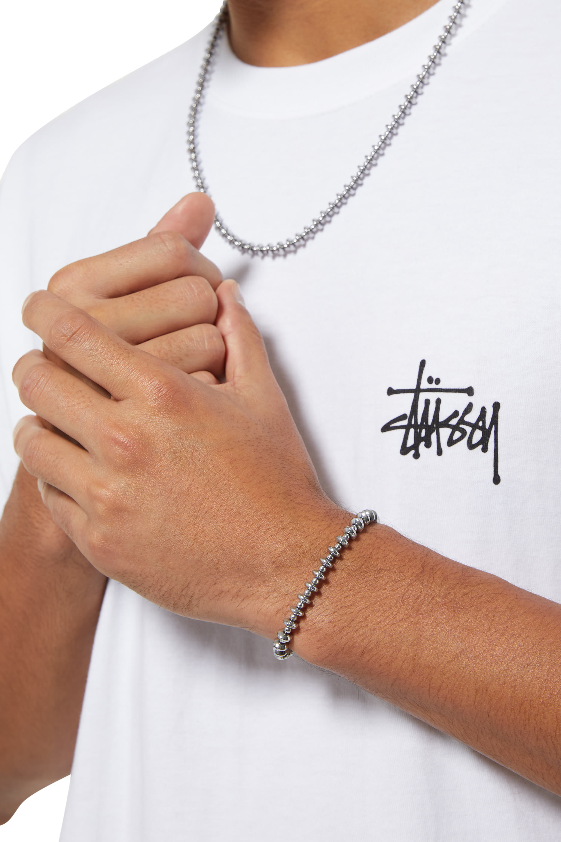 Hematite Roundel Bracelet