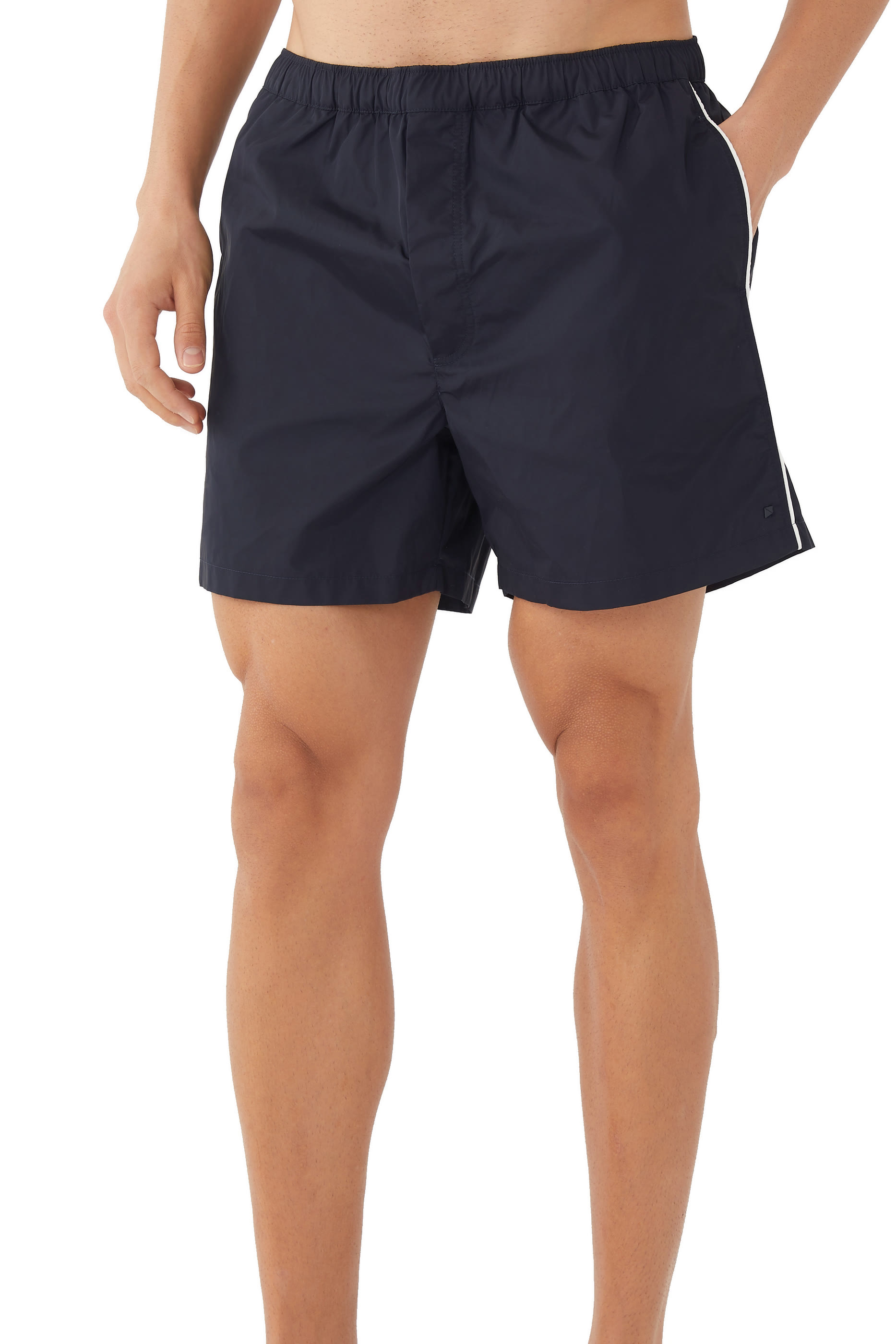 Side Stripe Swim Shorts