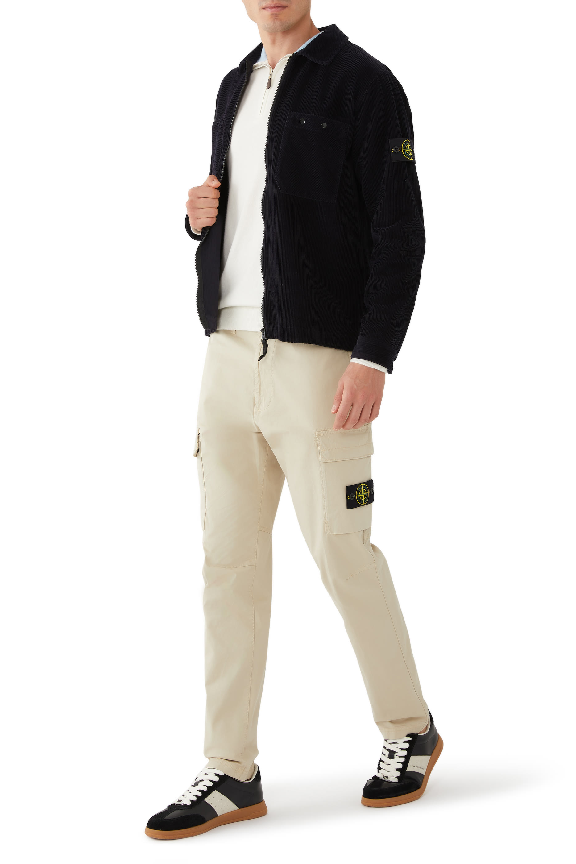 Compass-Badge Overshirt