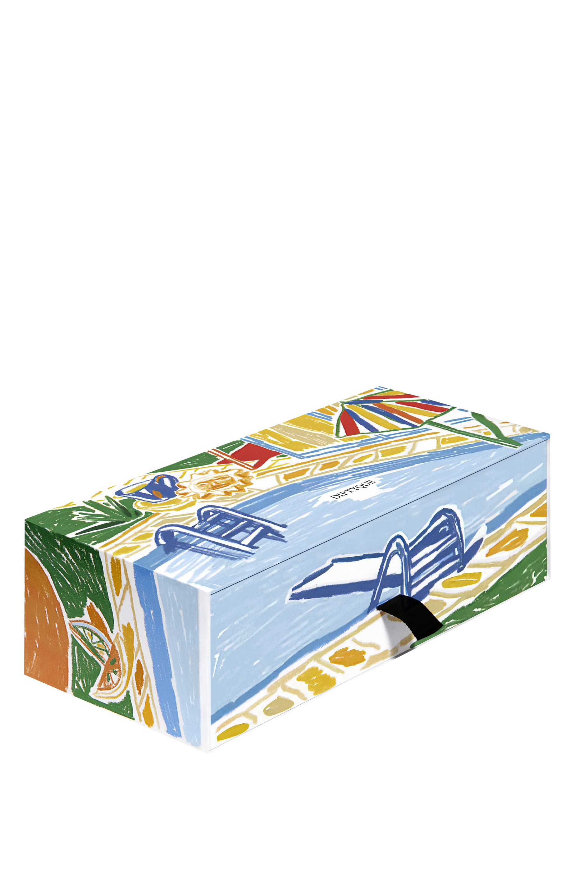 Coffret Cypr&egrave;s, Figuier, Citron Candles, Set of 3