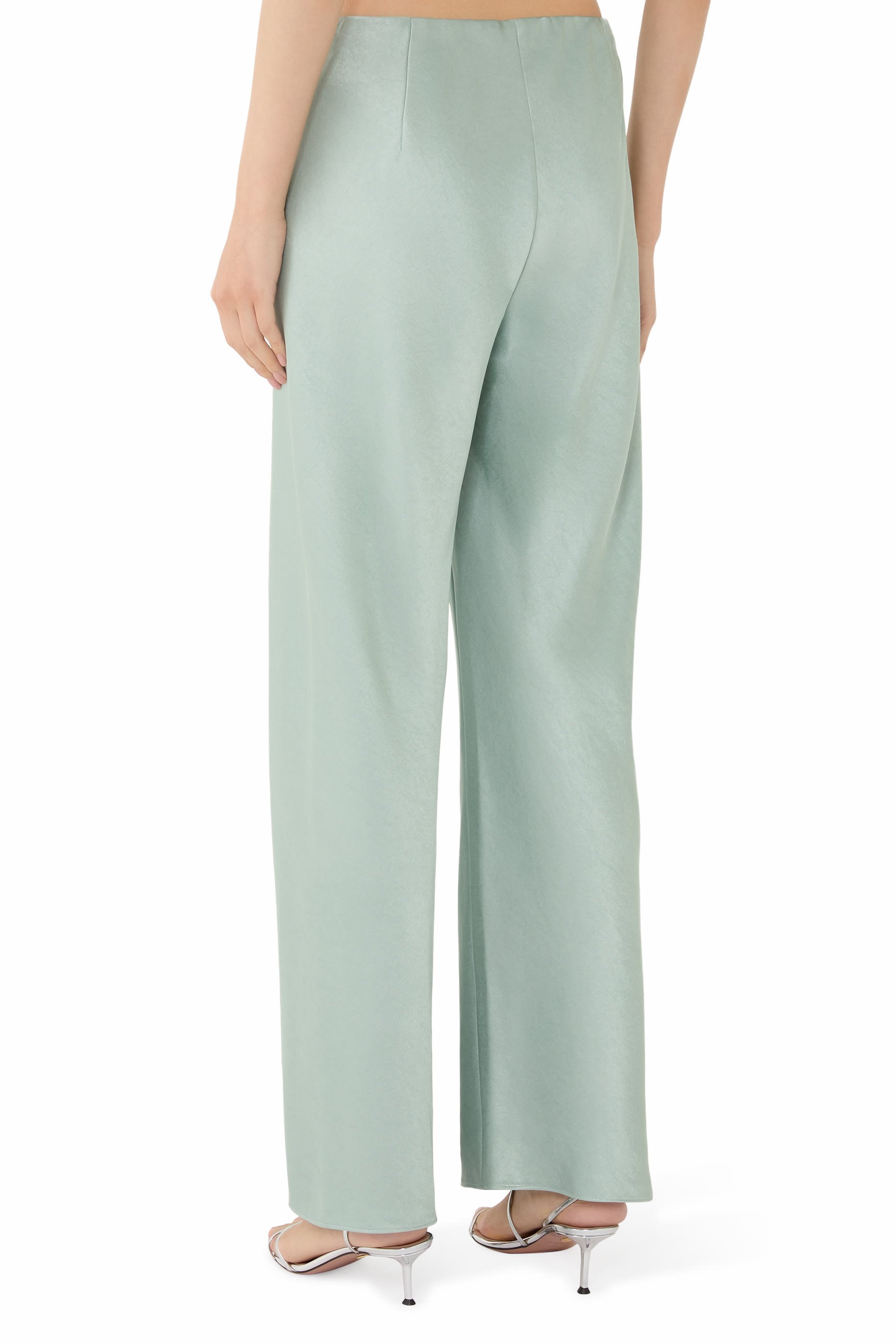Fluid Satin Bias Pant 