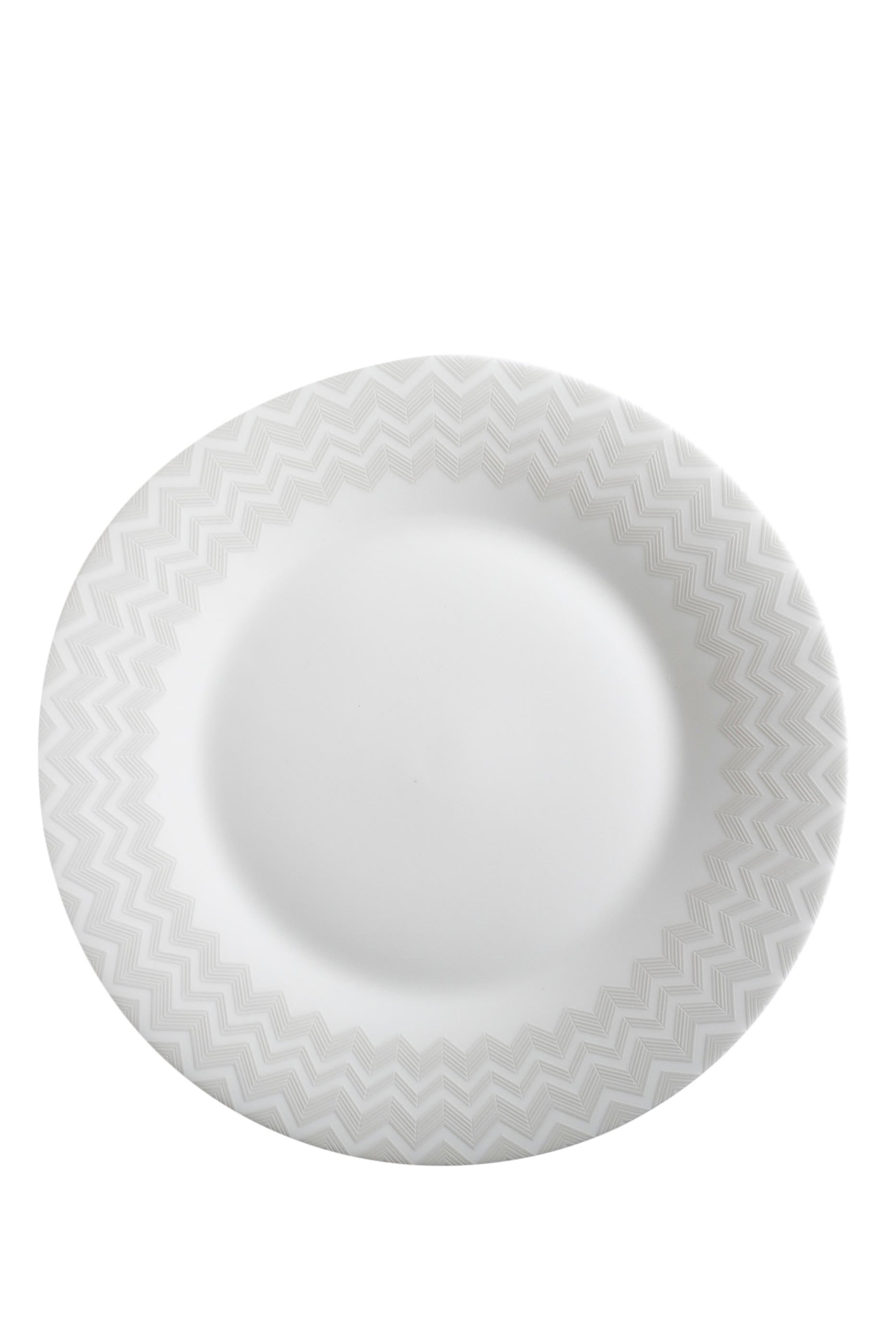 Zig-Zag Dinner Plate