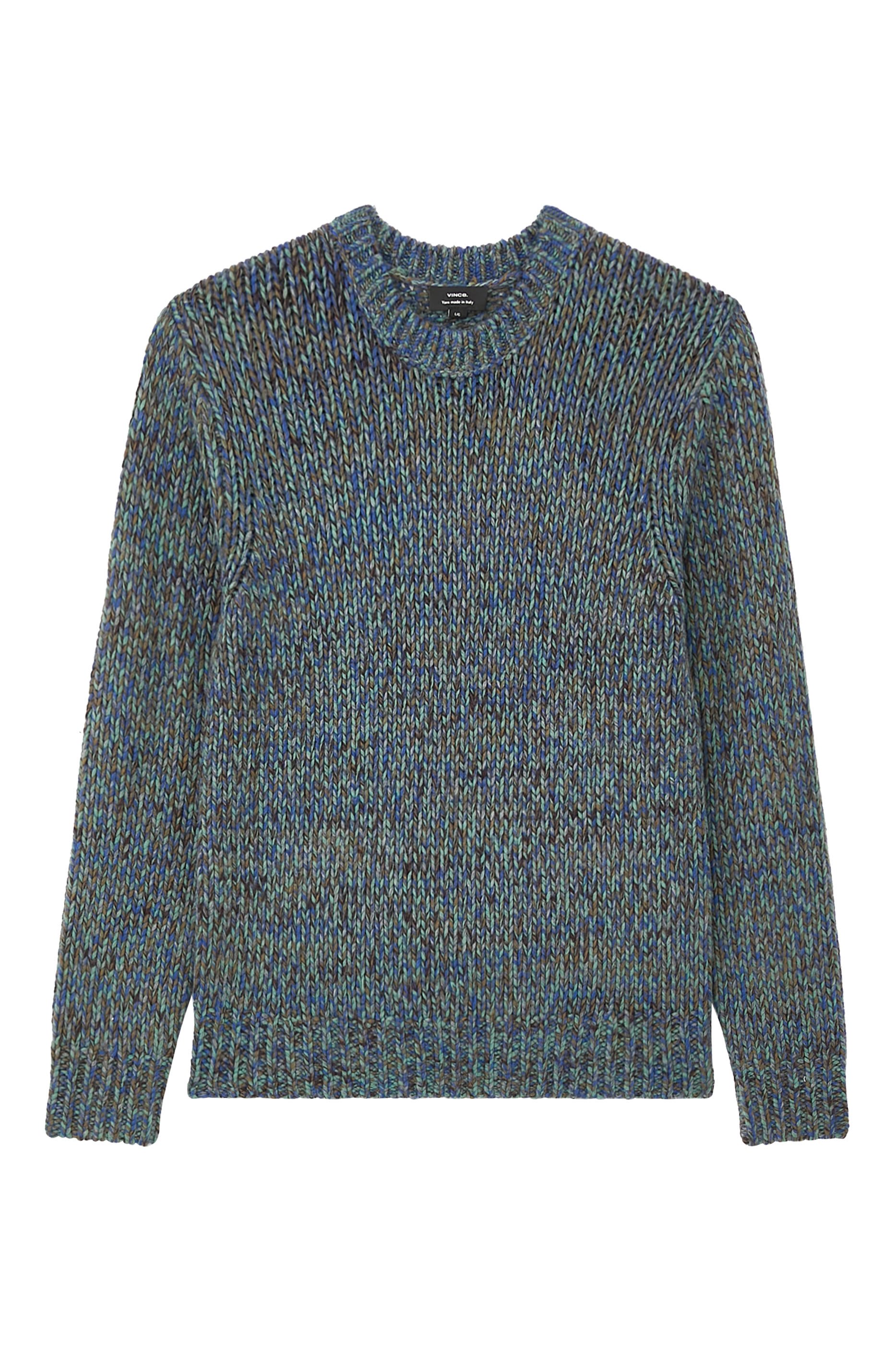 Homespun Marled Crewneck Sweater