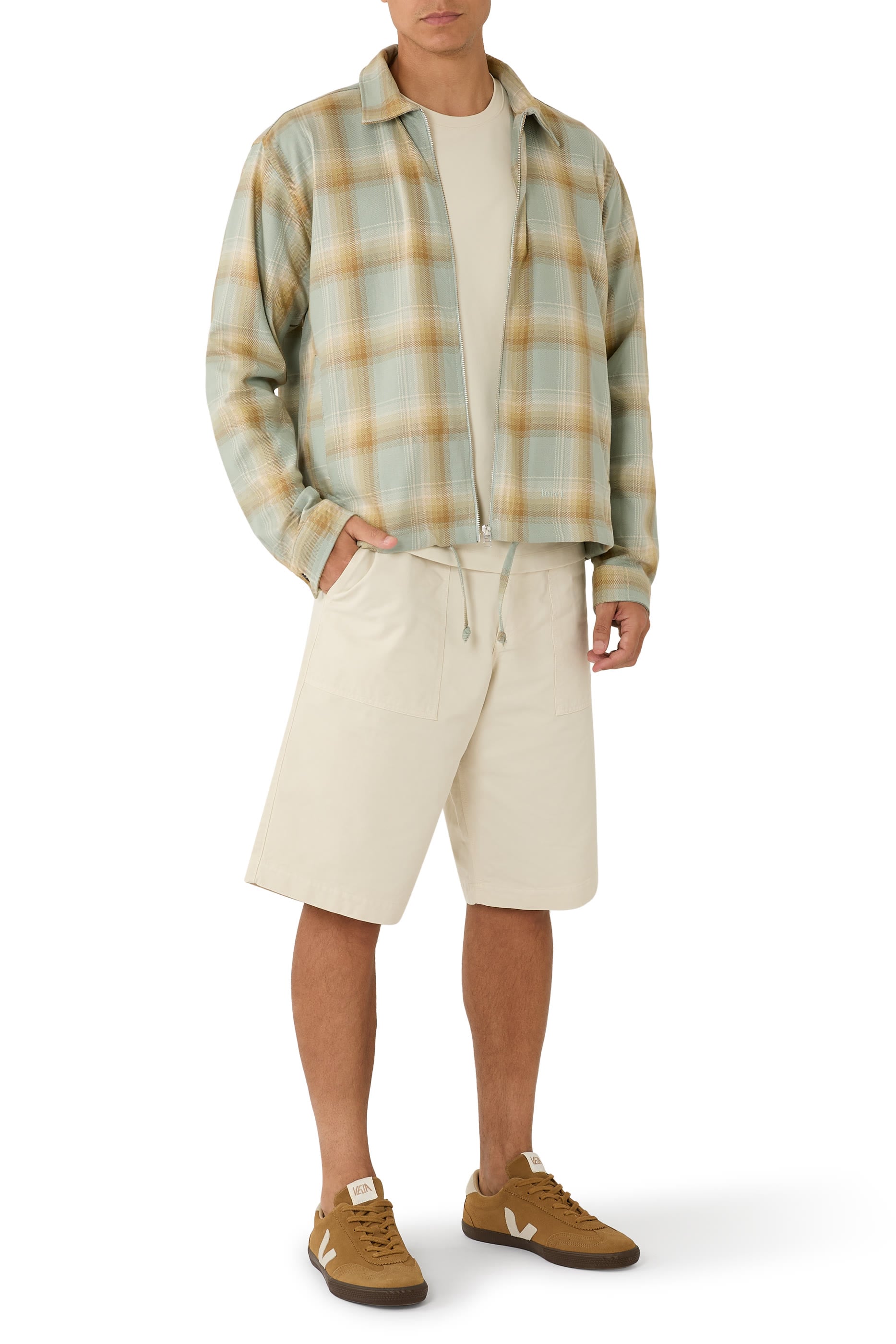 Loft Zip Twill Shirt