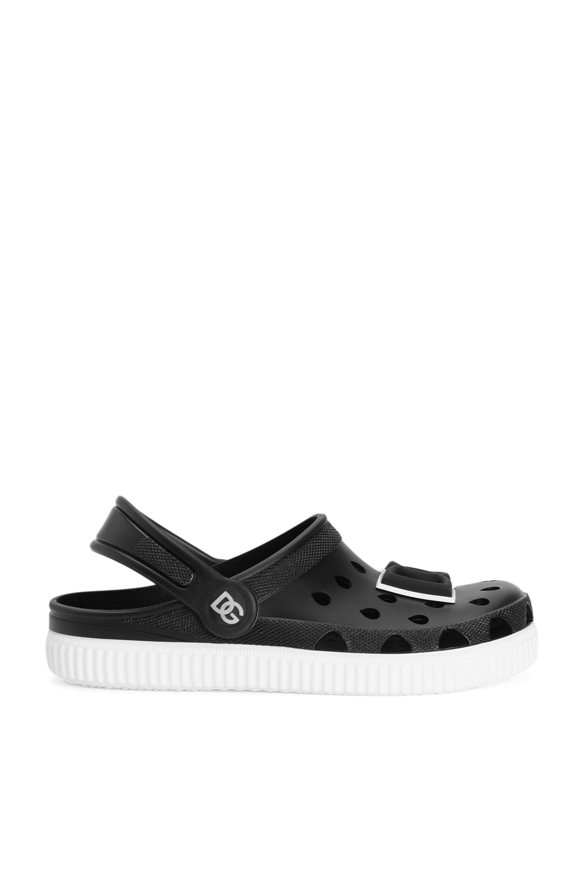 Kids DG Logo Rubber Slip-Ons