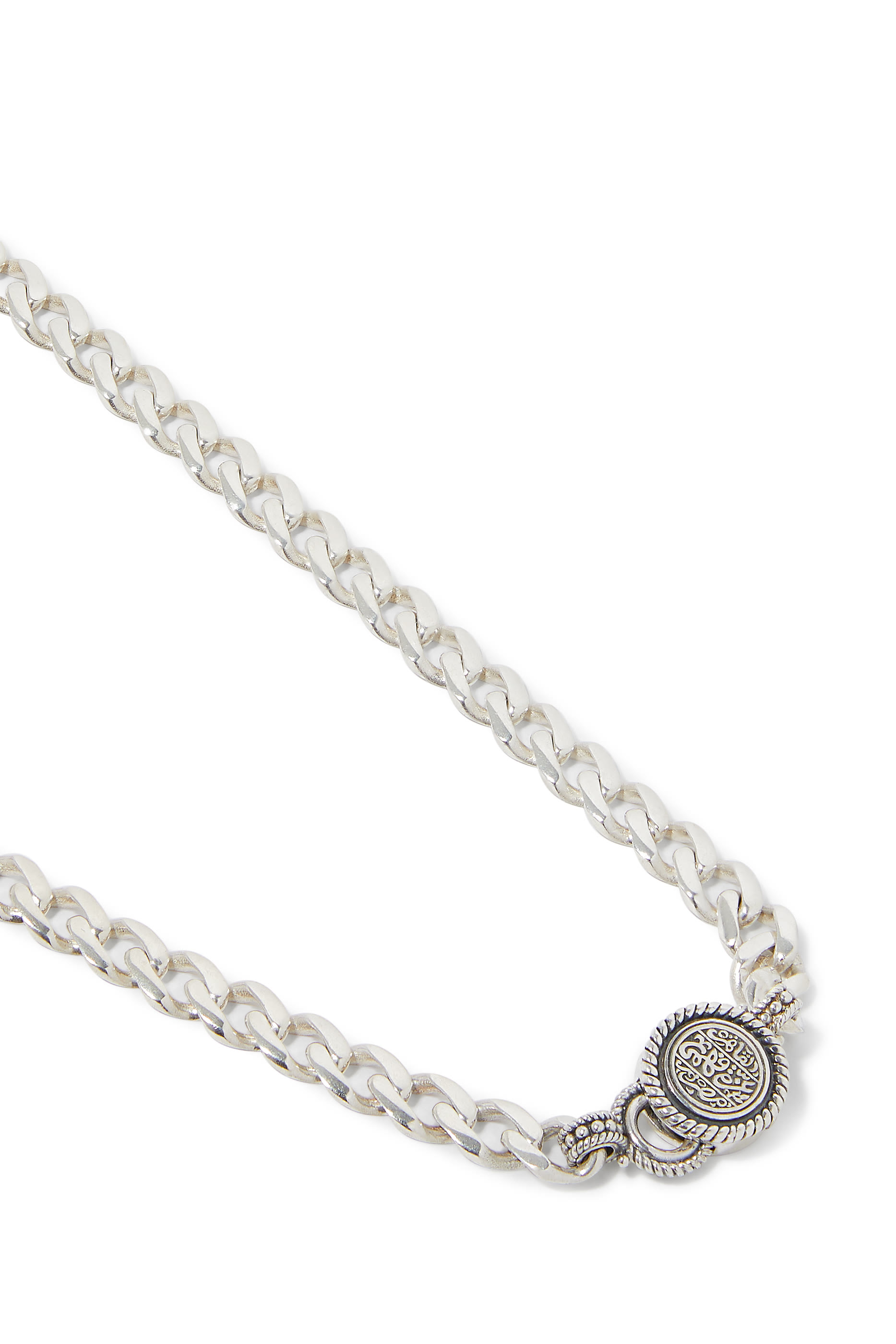 Nur Love, Happiness & Mercy Necklace, Silver