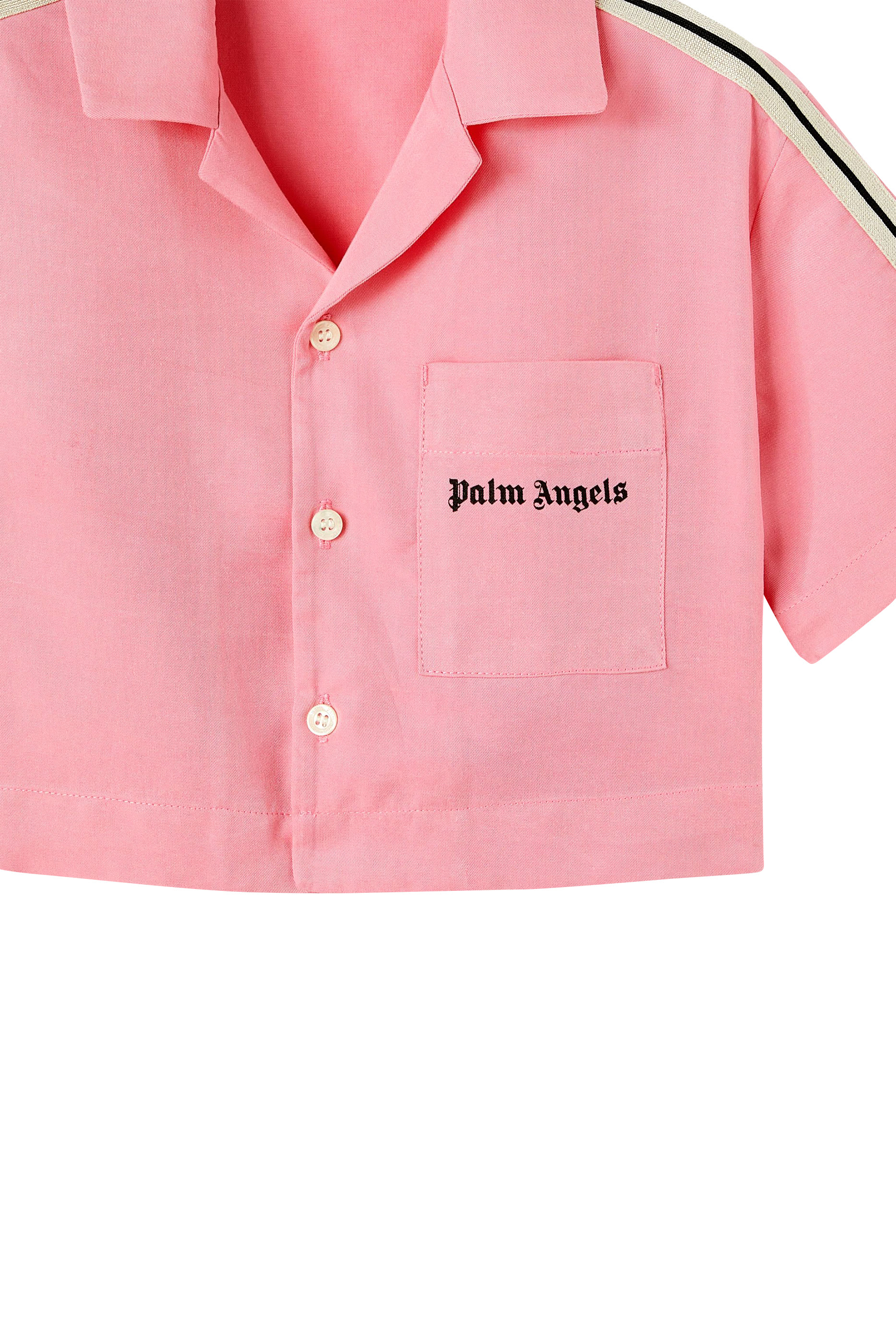 Kids Track Cropped Shirt