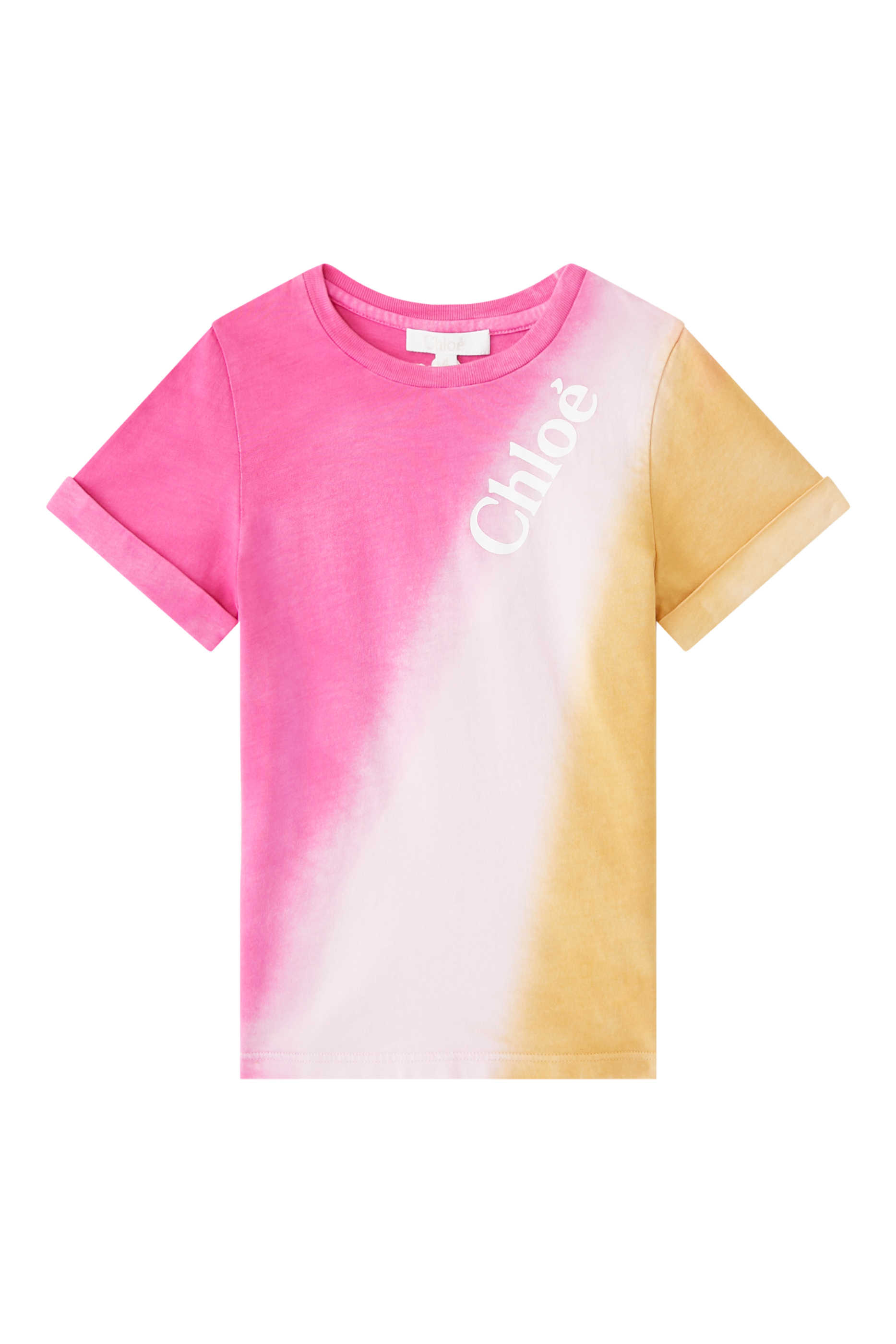 Kids Tie-Dye Print Ombr&eacute; T-shirt