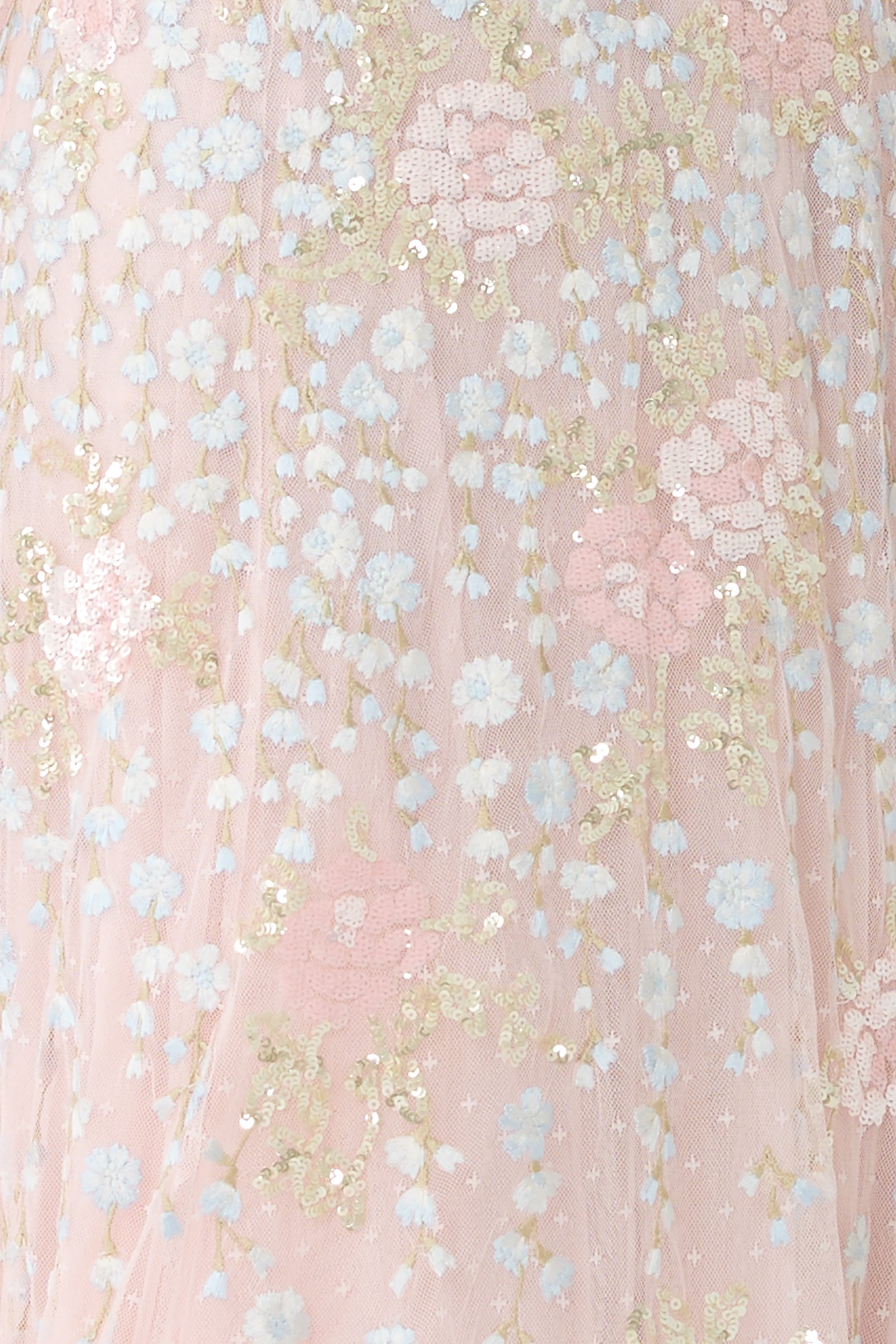 Cressida Floral Cape Ankle Gown