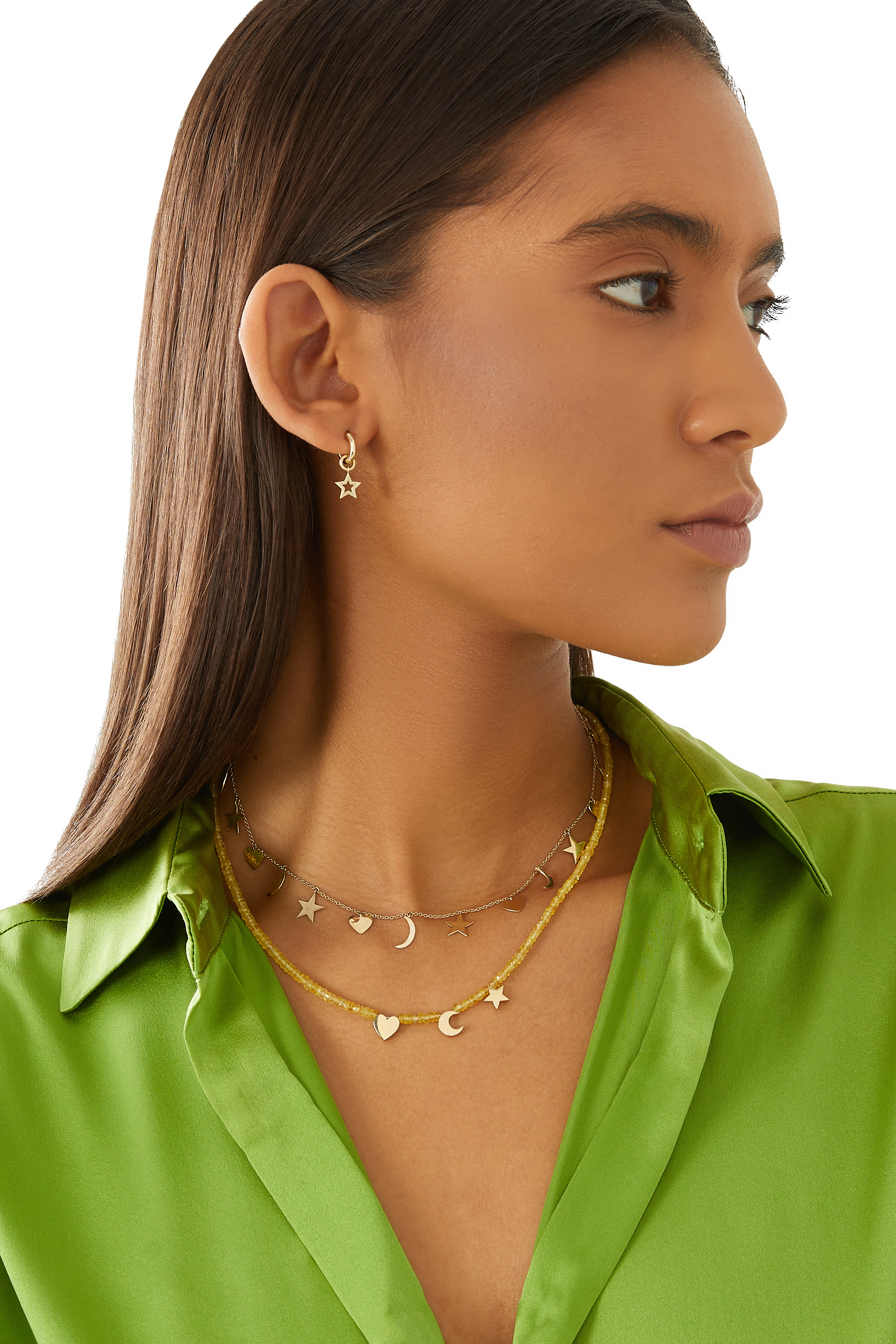 The Strike Yellow Sapphire Necklace