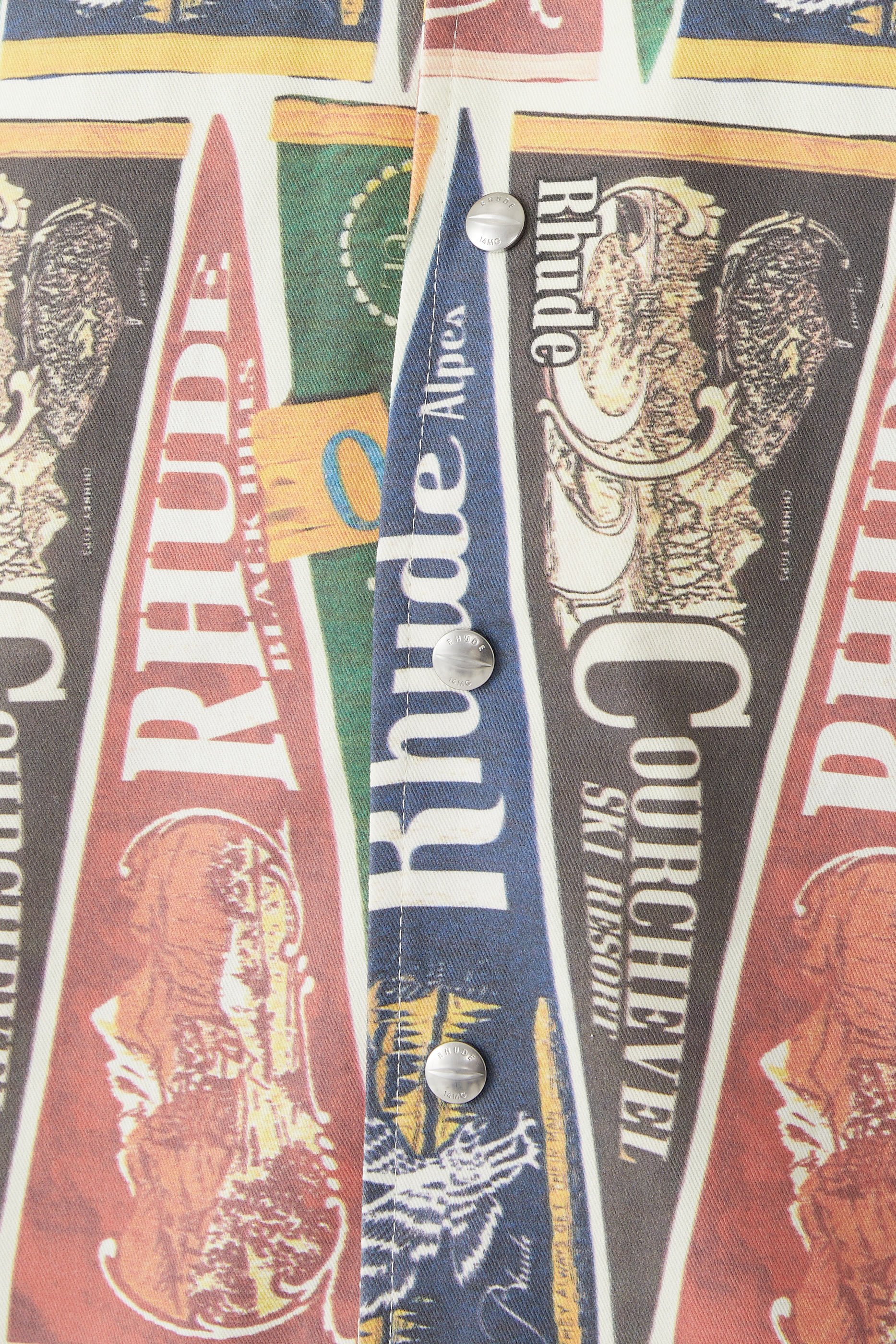 Collegiate Flag Snap Shirt