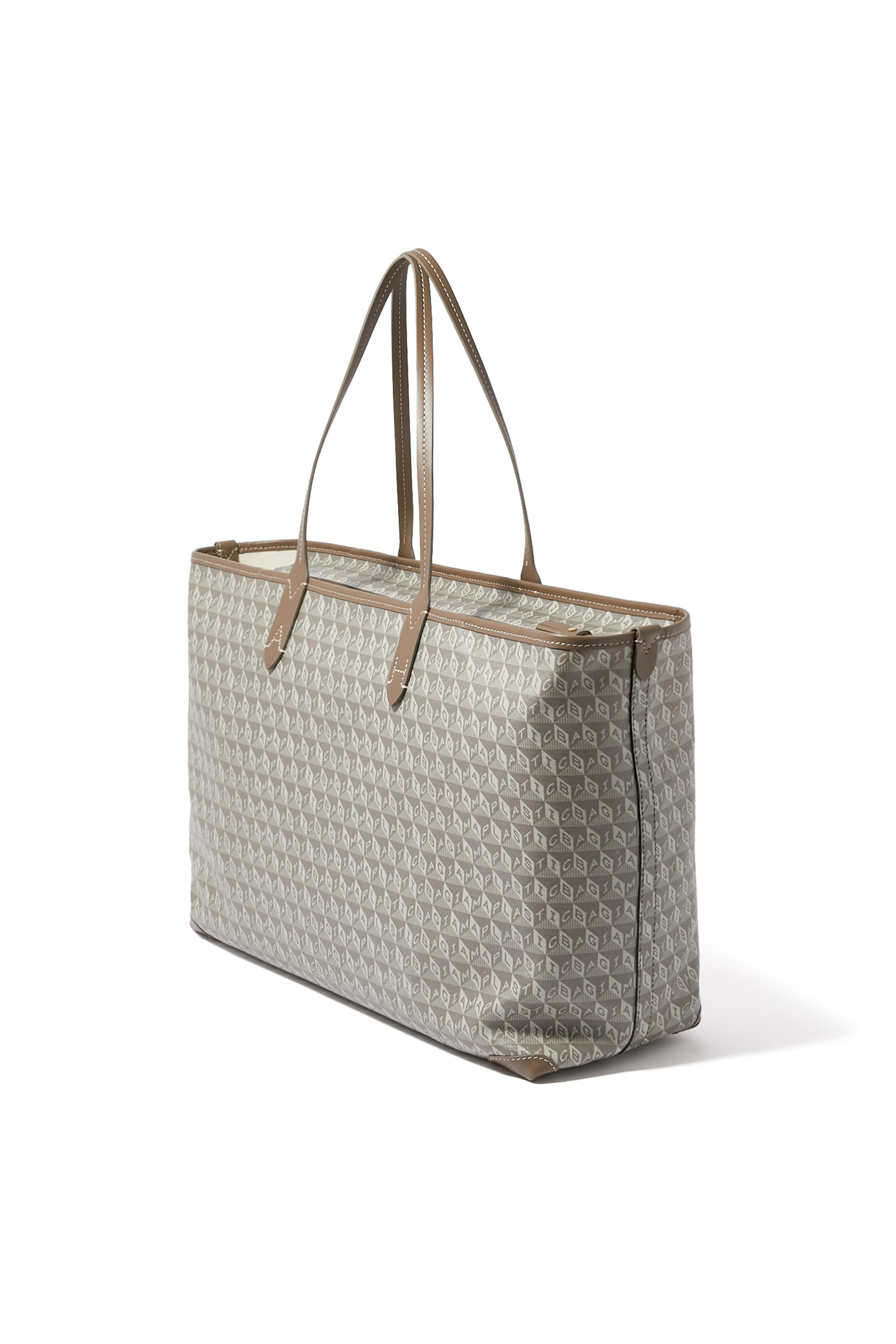 I am a Plastic Bag Wink Zipped Tote Bag