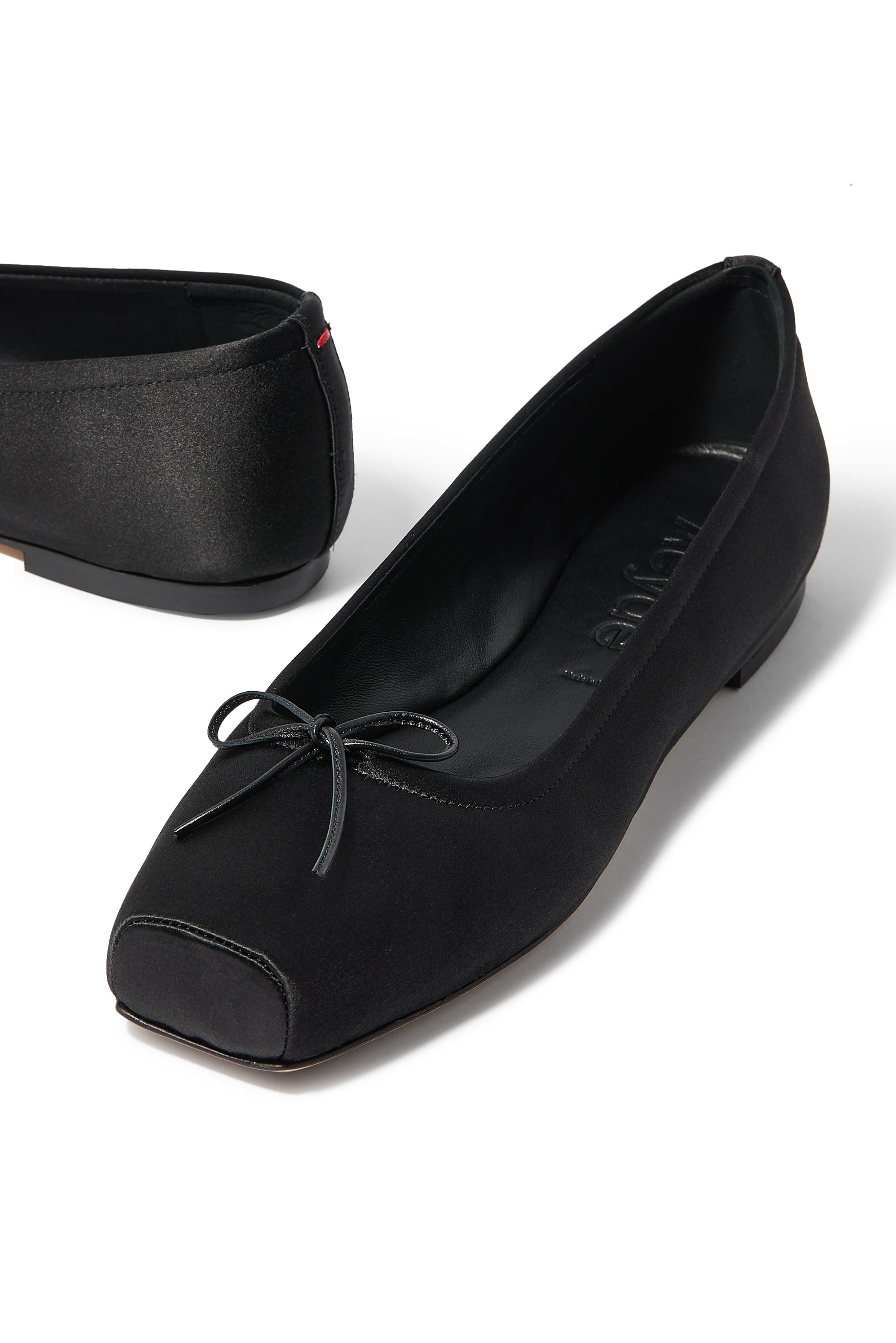 Gabriella Satin Ballet Flats
