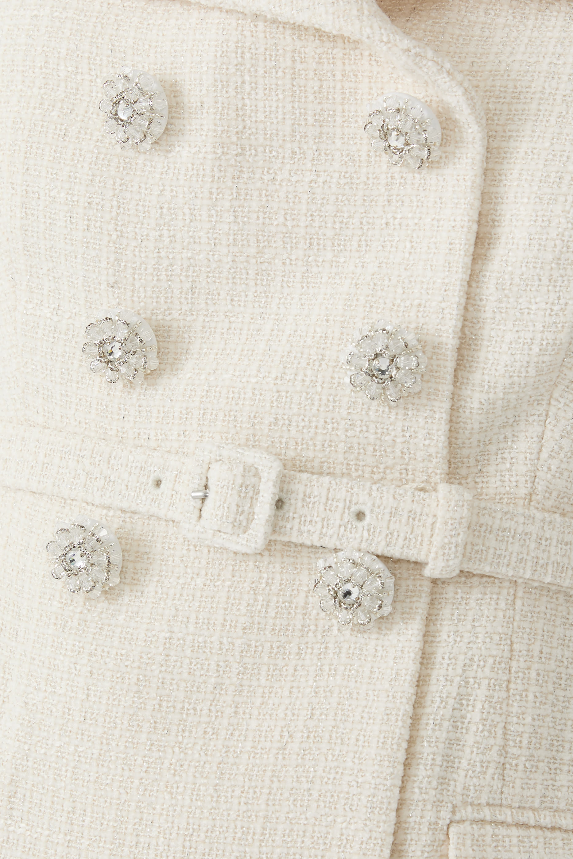 Boucl&eacute; Maxi Dress